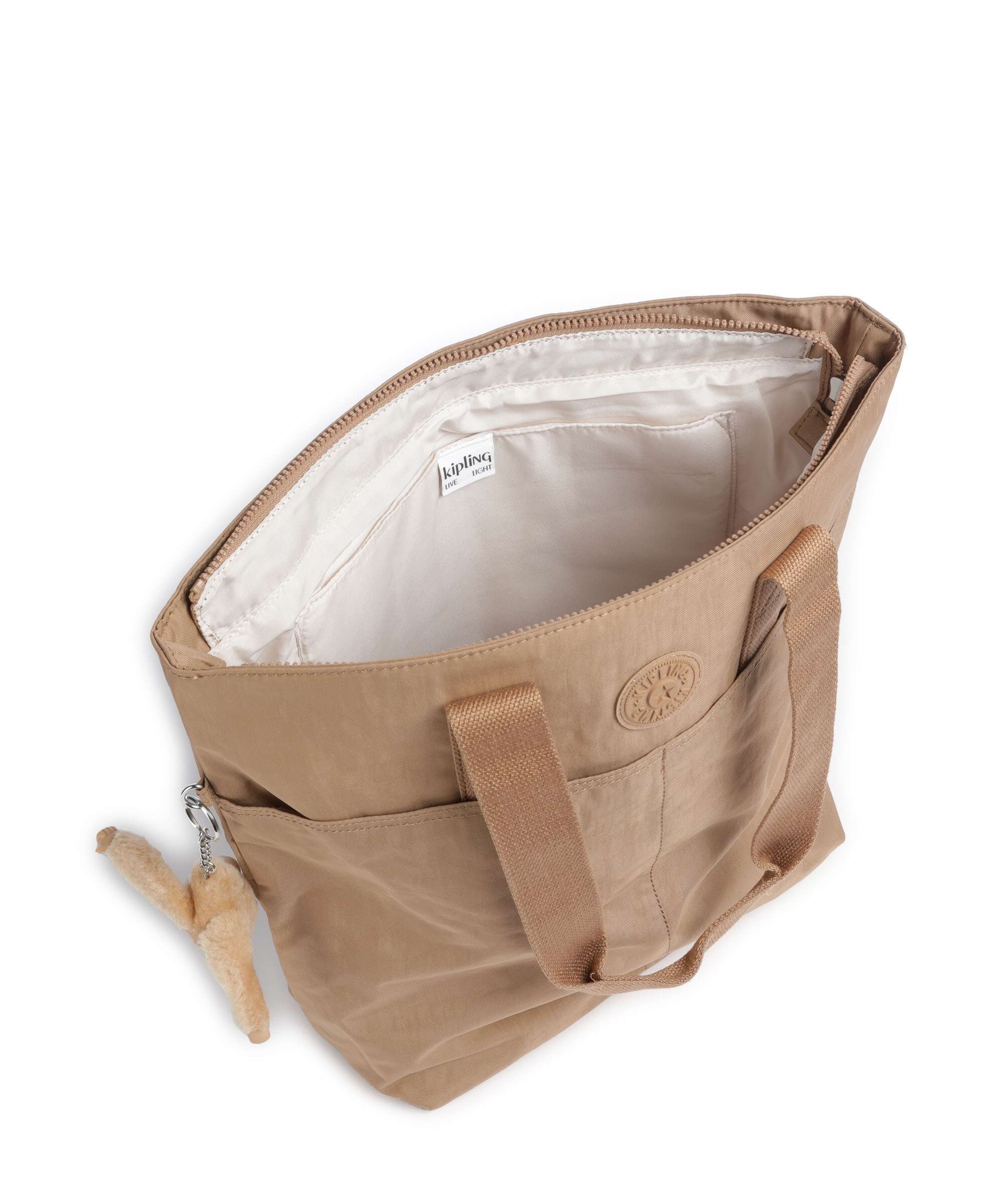 Kipling Basic Hanifa Boodschappentas early tan - Image 6