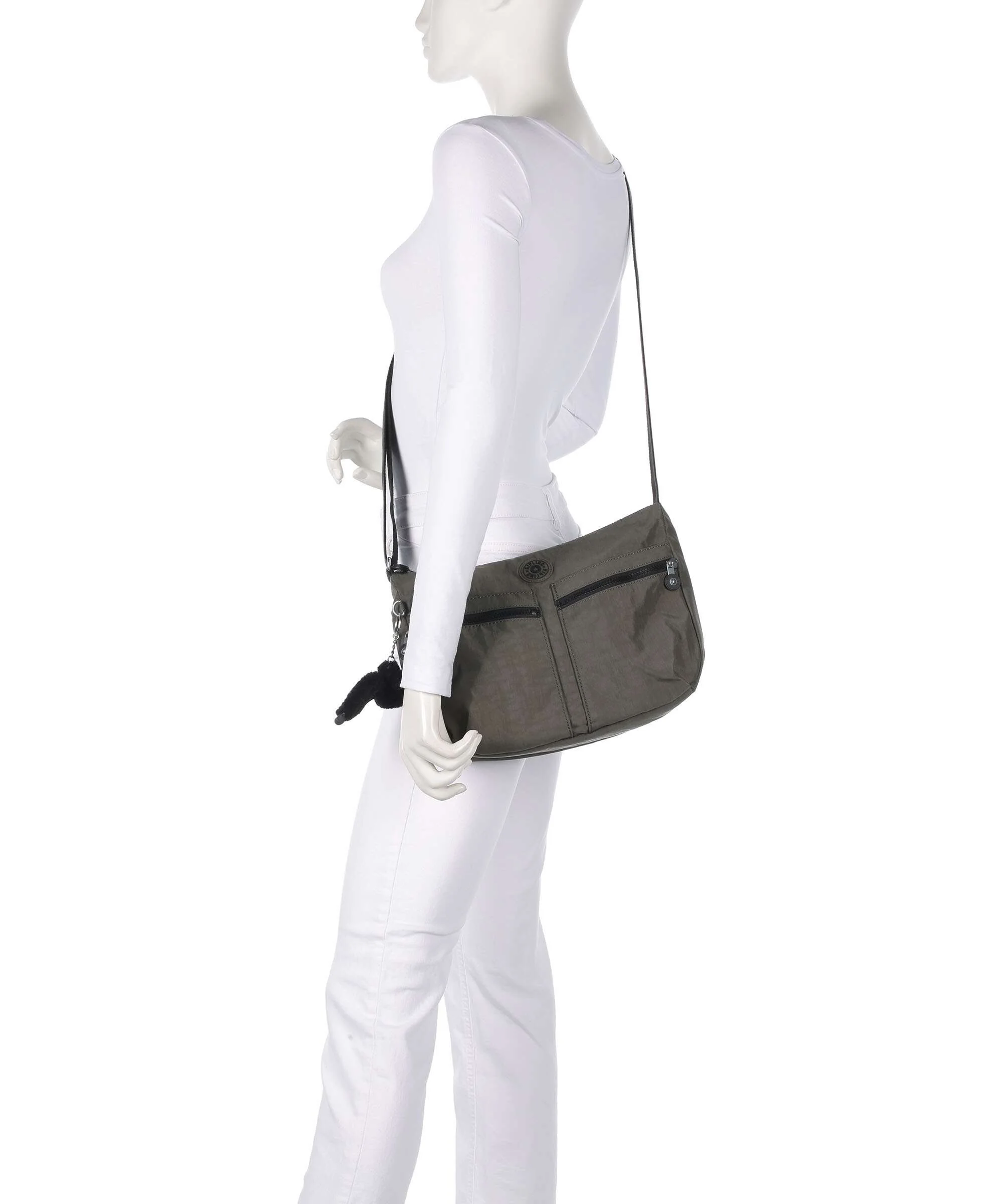 Kipling Basic Izellah Crossbody tas green moss - Image 3