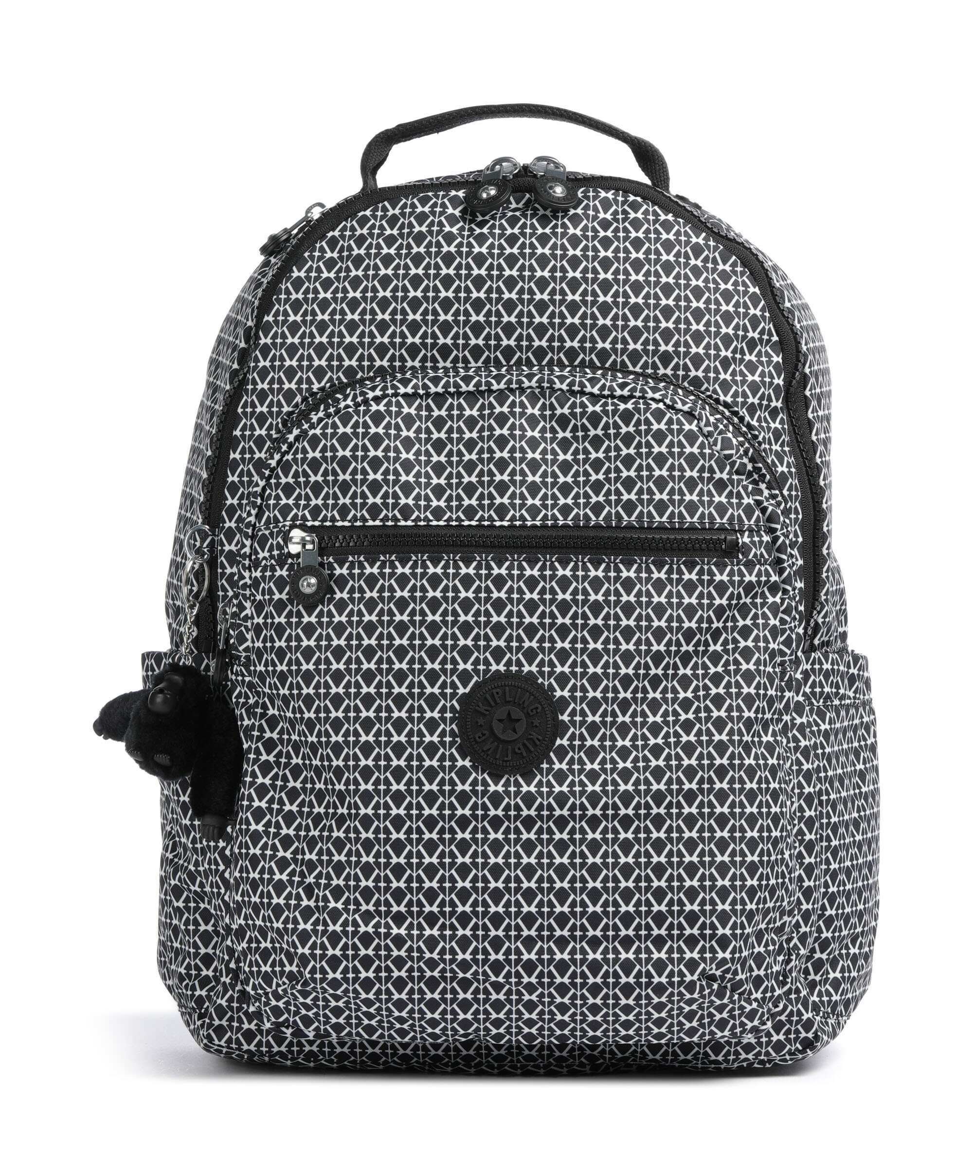 Kipling Basic Seoul Rugzak signature print