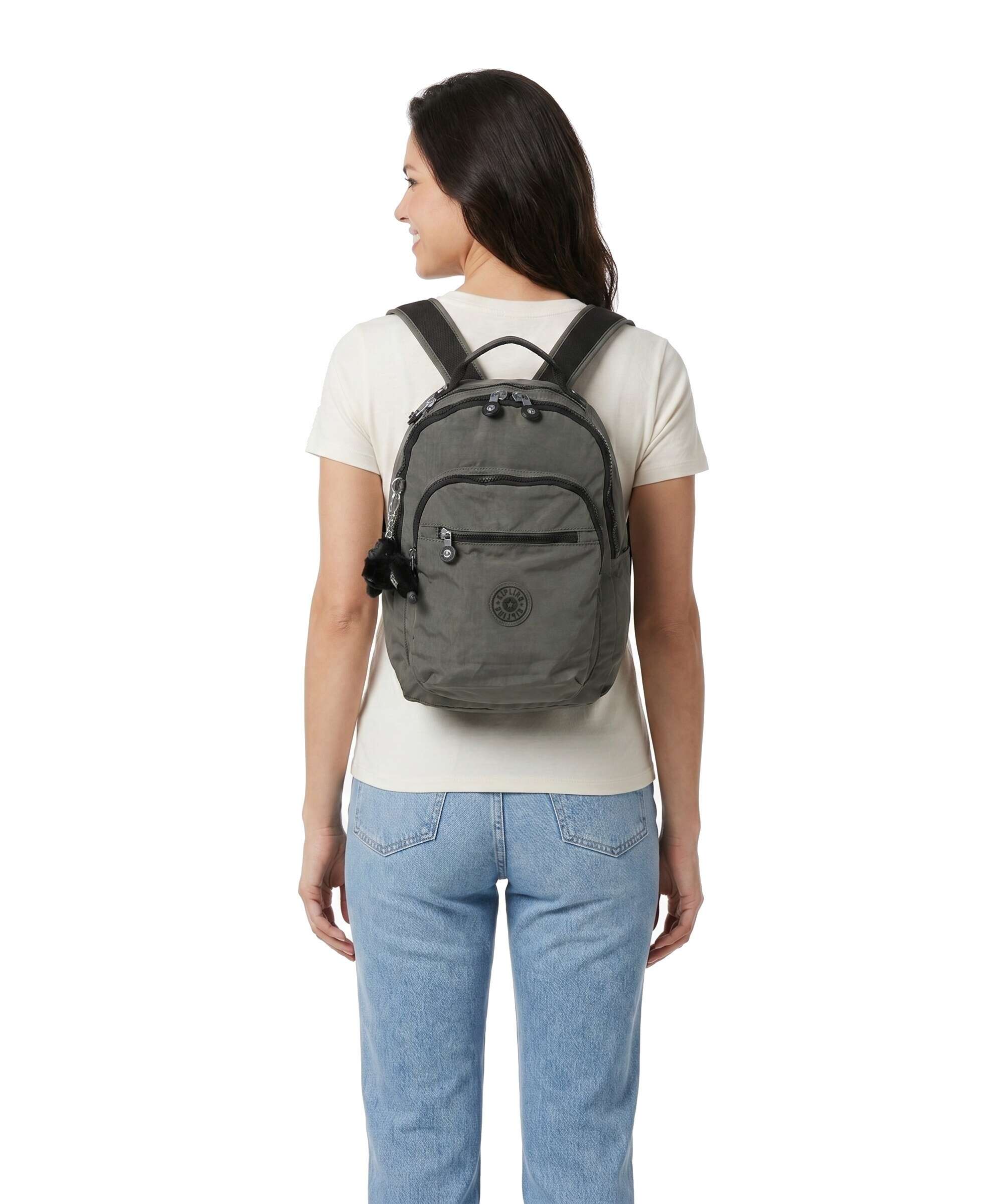 Kipling Basic Seoul S Rugzak green moss - Image 3