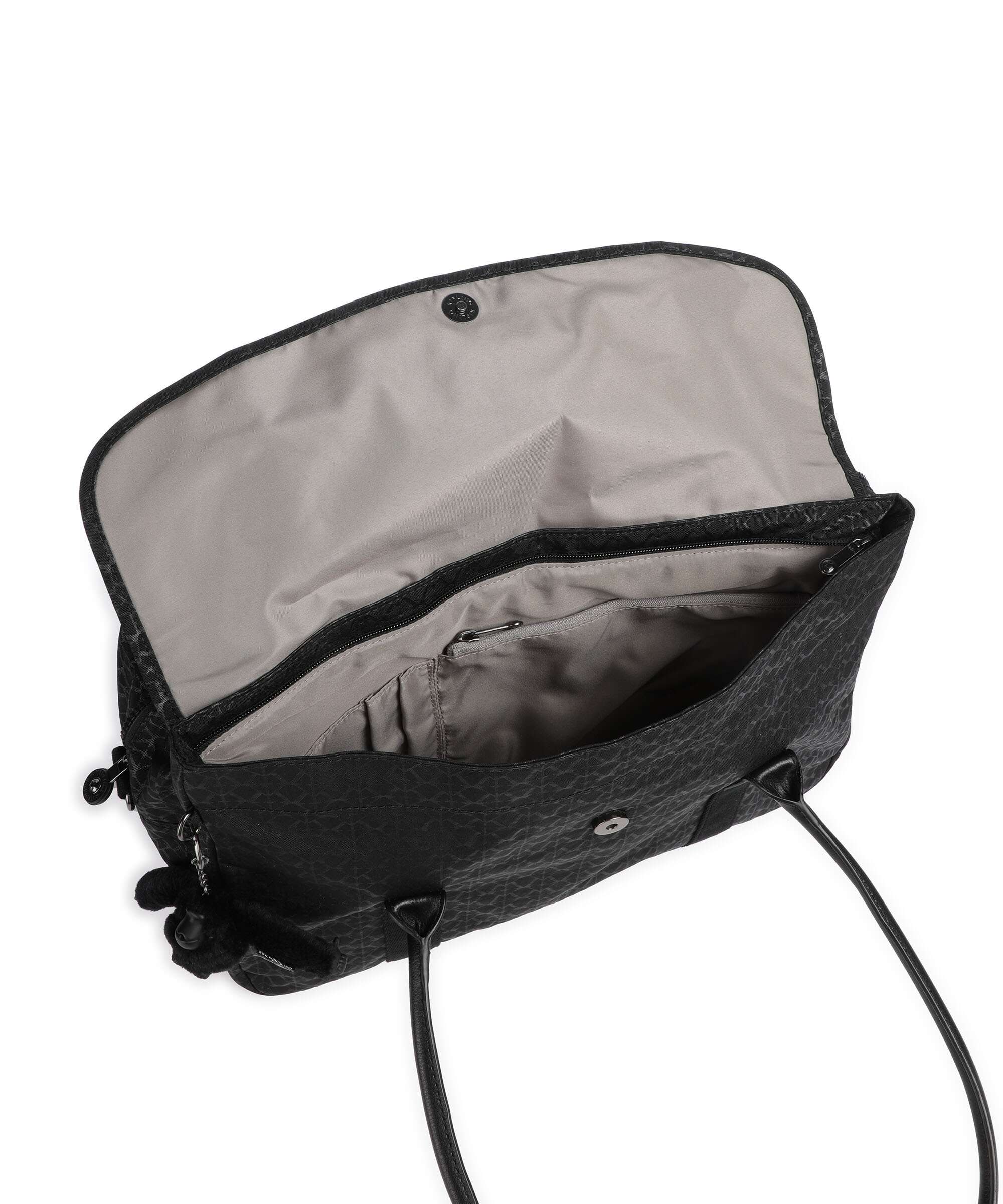 Kipling Basic Superworker Handtas signature embossed - Image 6