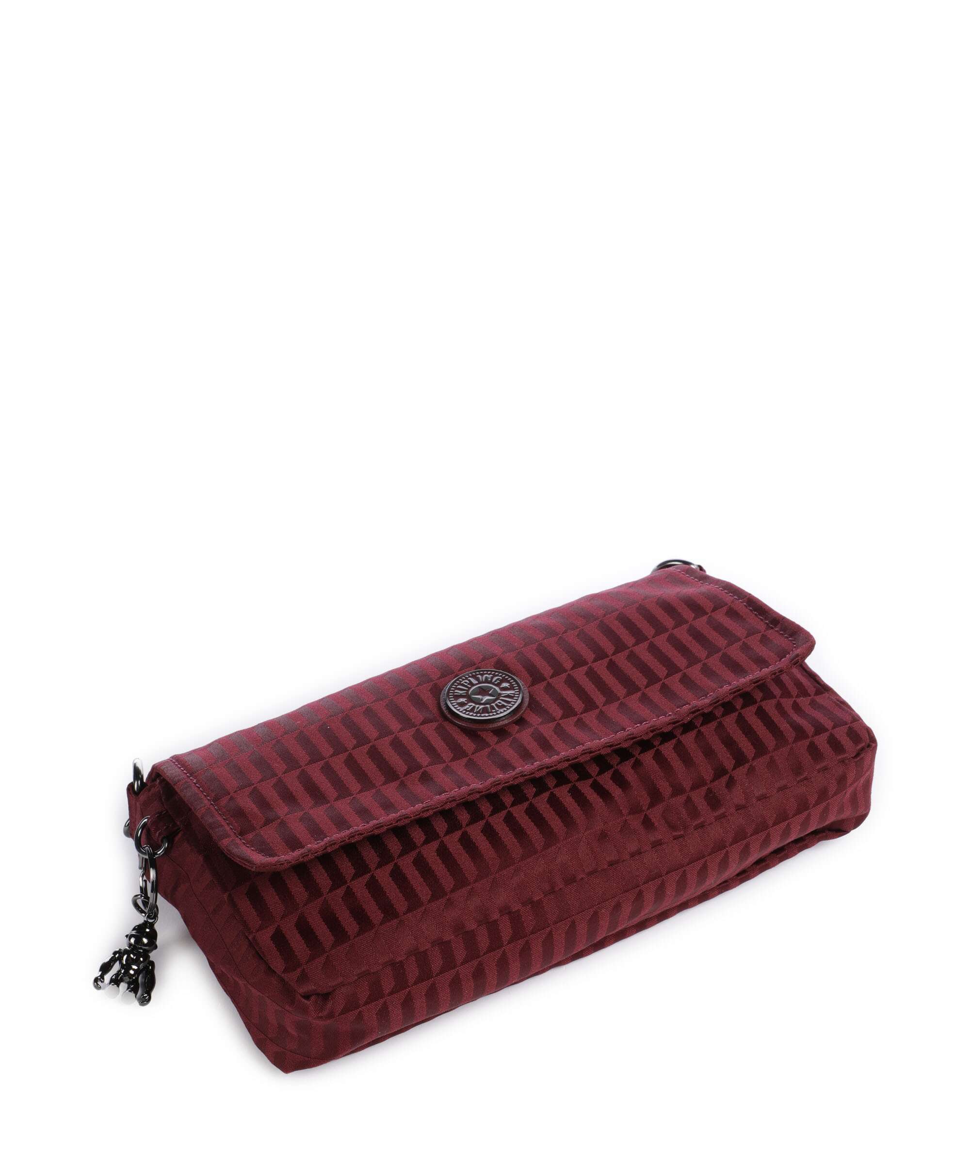 Kipling Elevated Aras Up Schoudertas maroon tile - Image 6