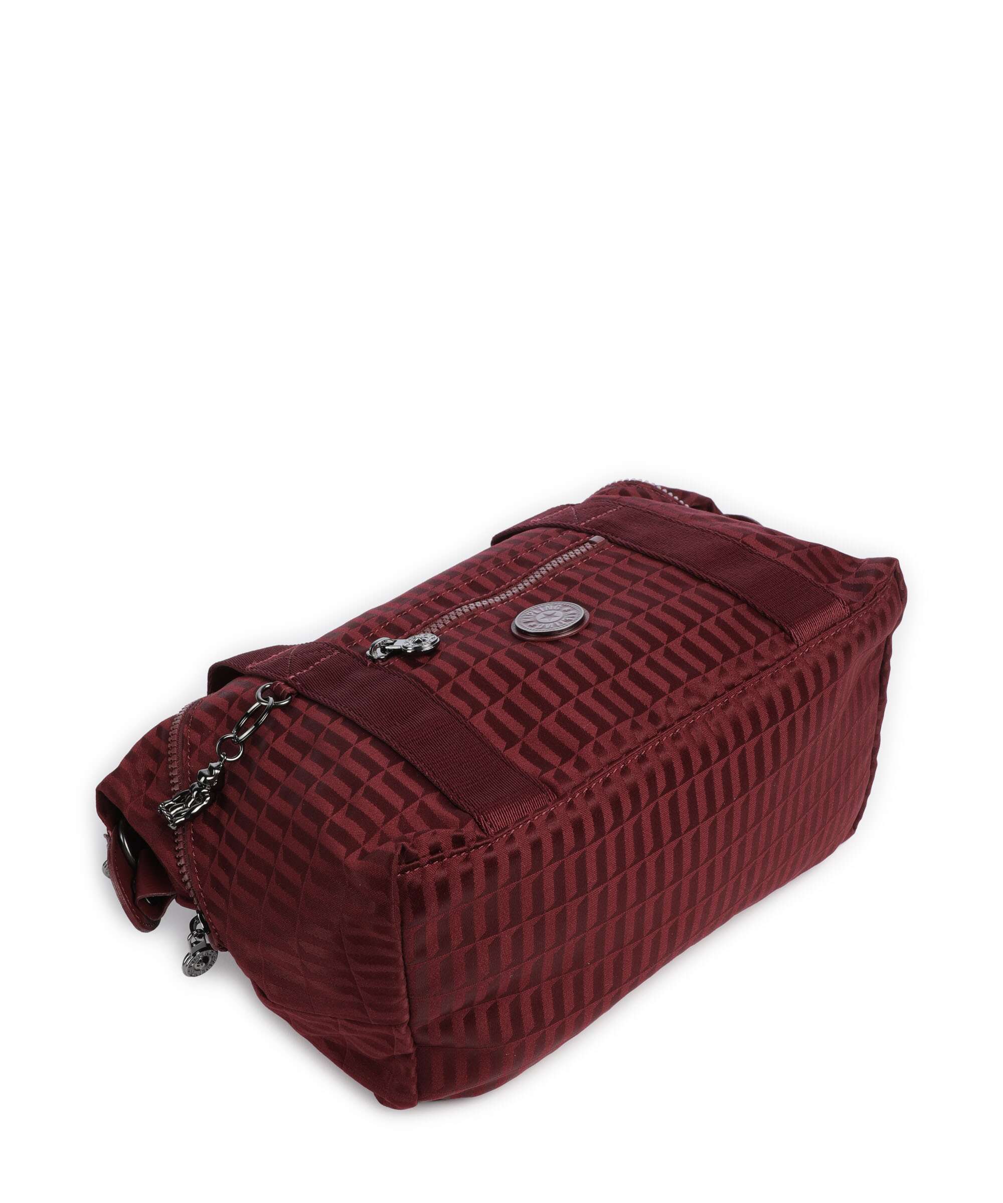 Kipling Elevated Art Mini Handtas maroon tile - Image 5