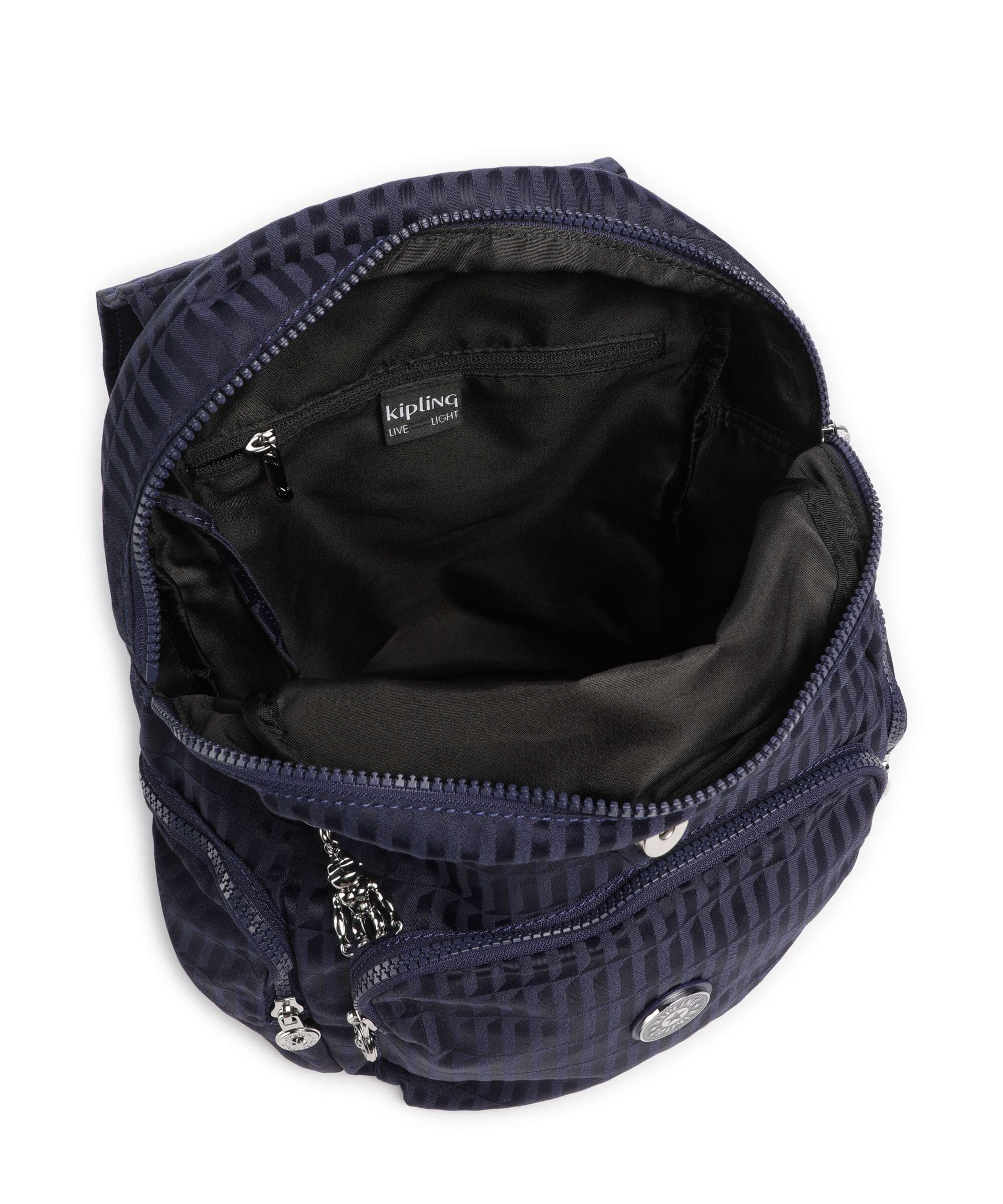 Kipling Elevated City Zip S Rugzak night tile - Image 6