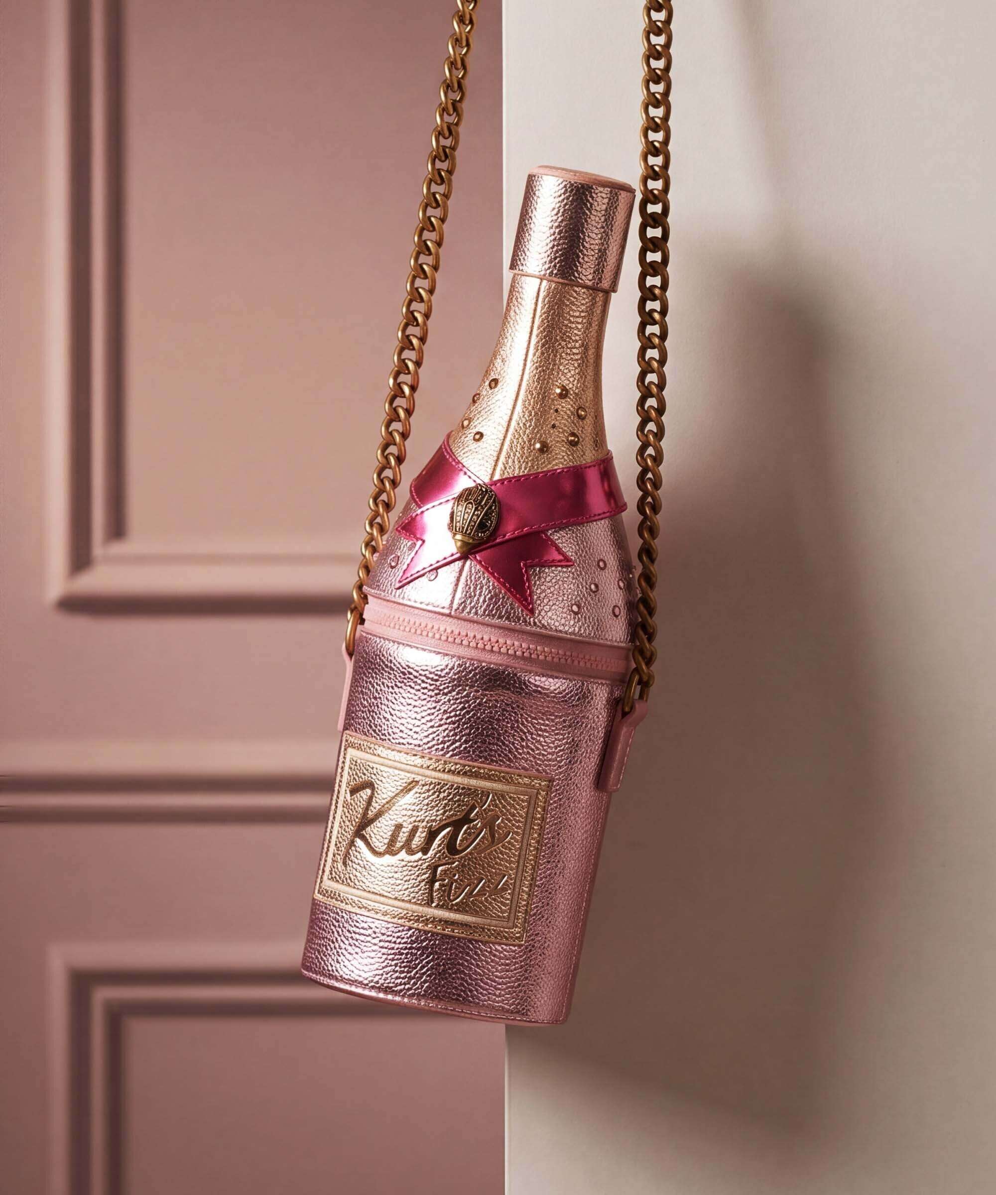 Kurt Geiger Champagne Bottle Crossbody tas pink - Image 2