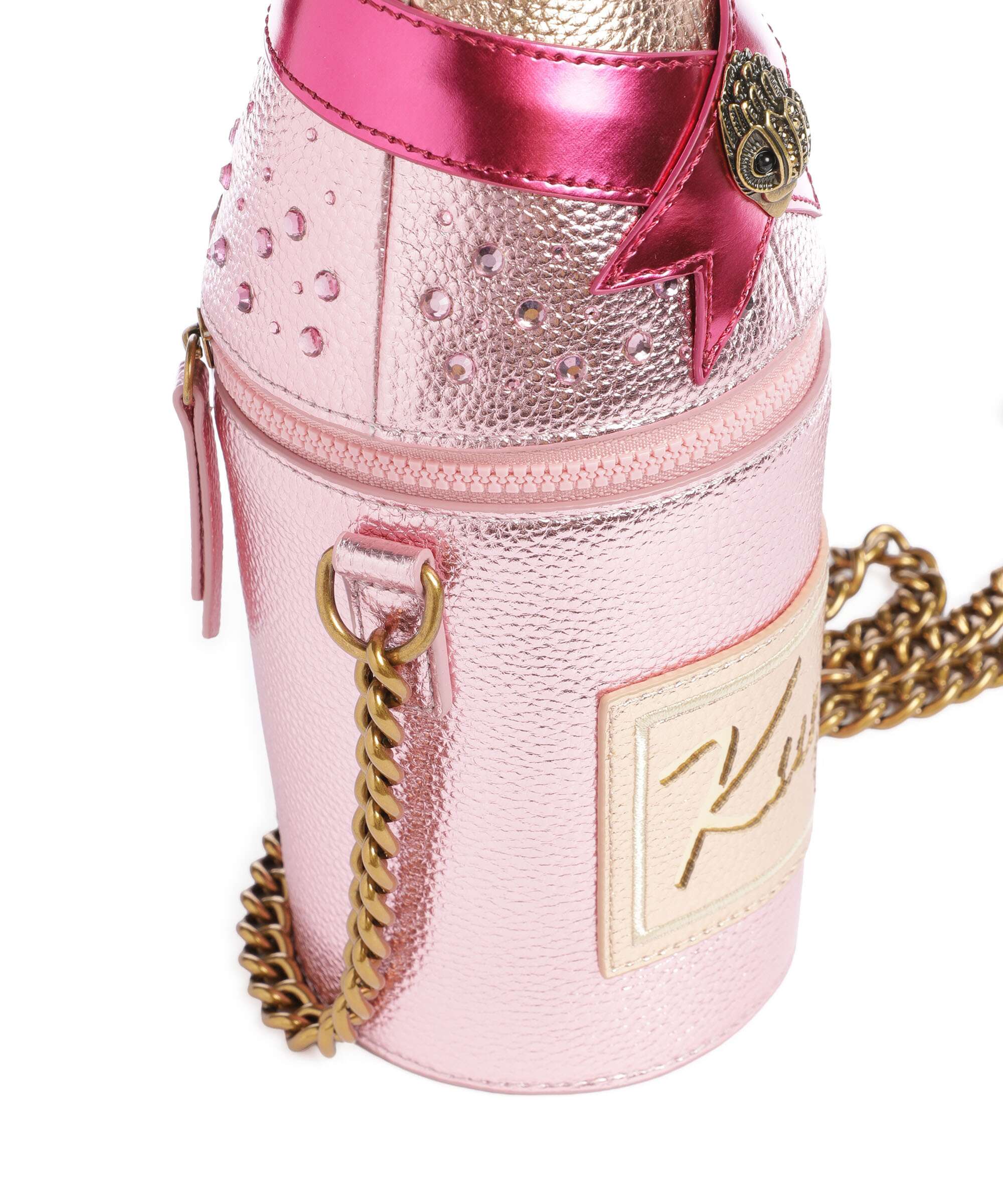 Kurt Geiger Champagne Bottle Crossbody tas pink - Image 5