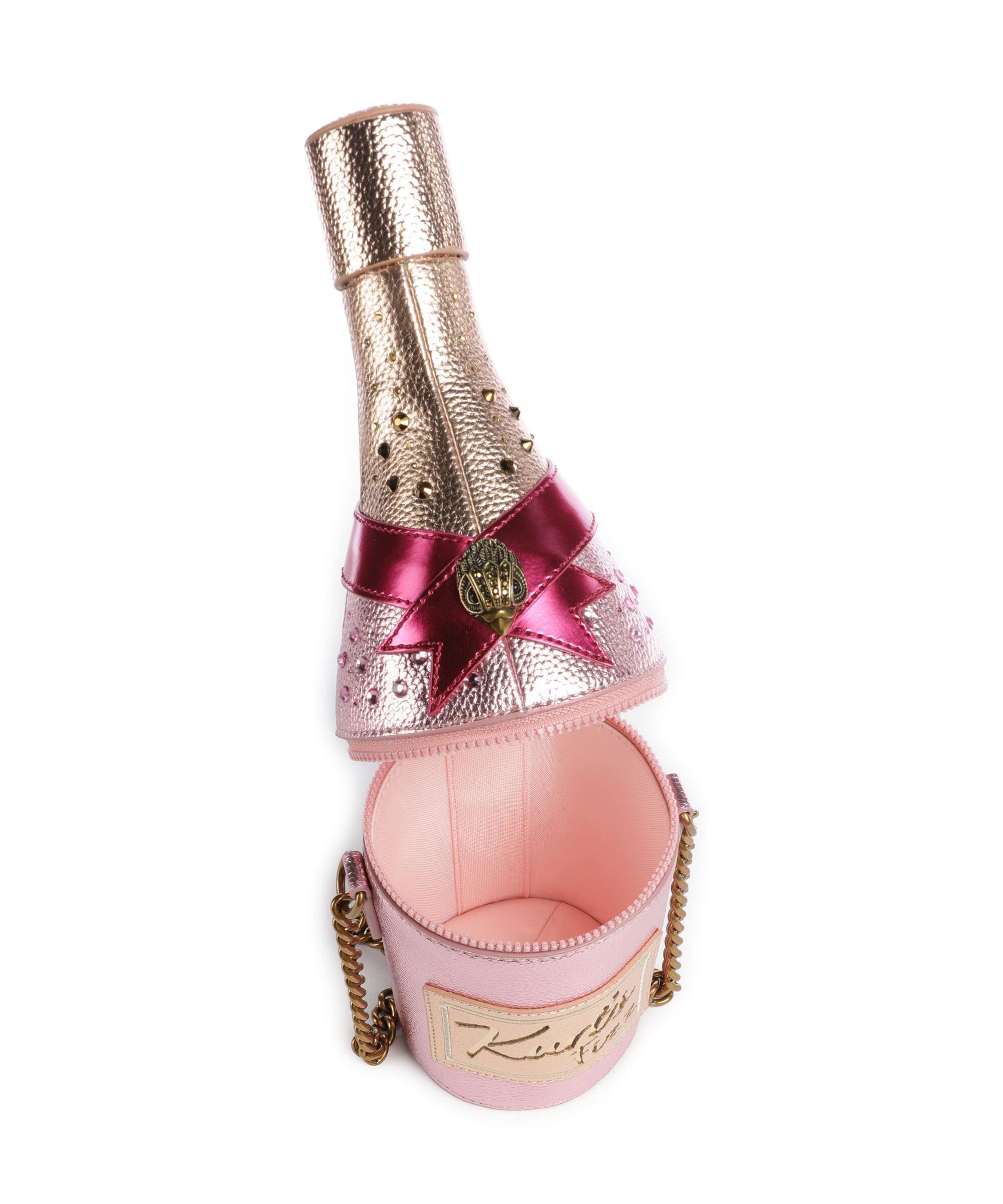 Kurt Geiger Champagne Bottle Crossbody tas pink - Image 7