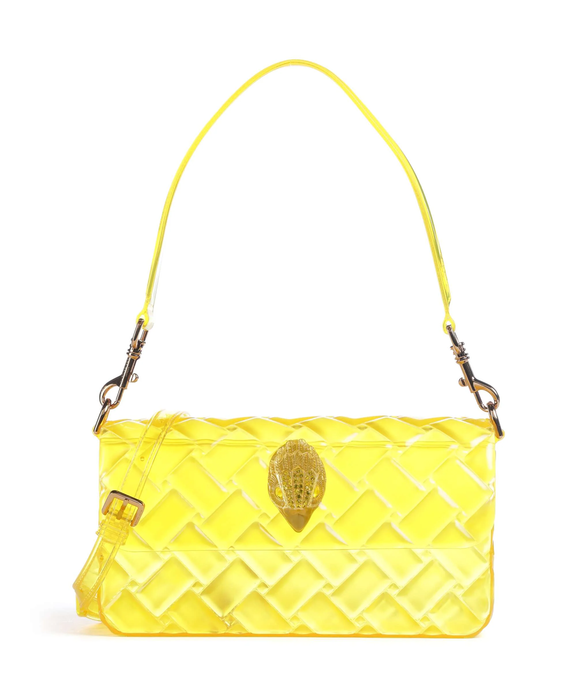 Kurt Geiger Jelly Kensington Schoudertas yellow