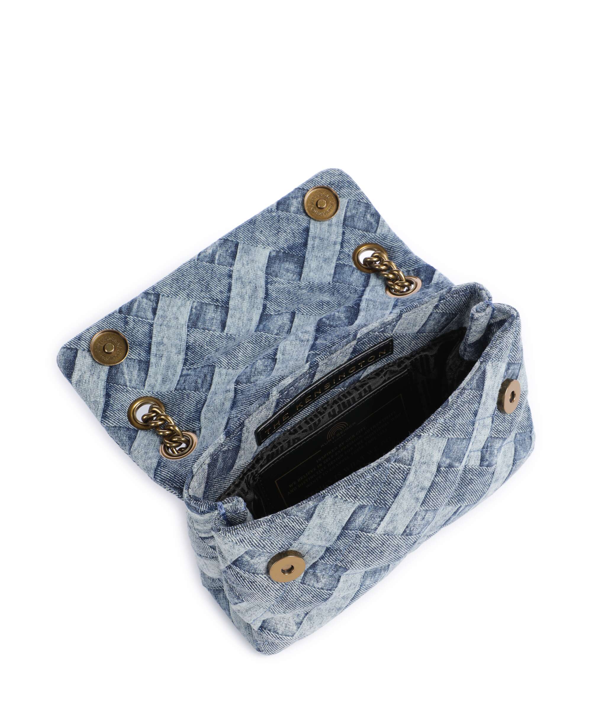 Kurt Geiger Kensington Mini Schoudertas denim - Image 7