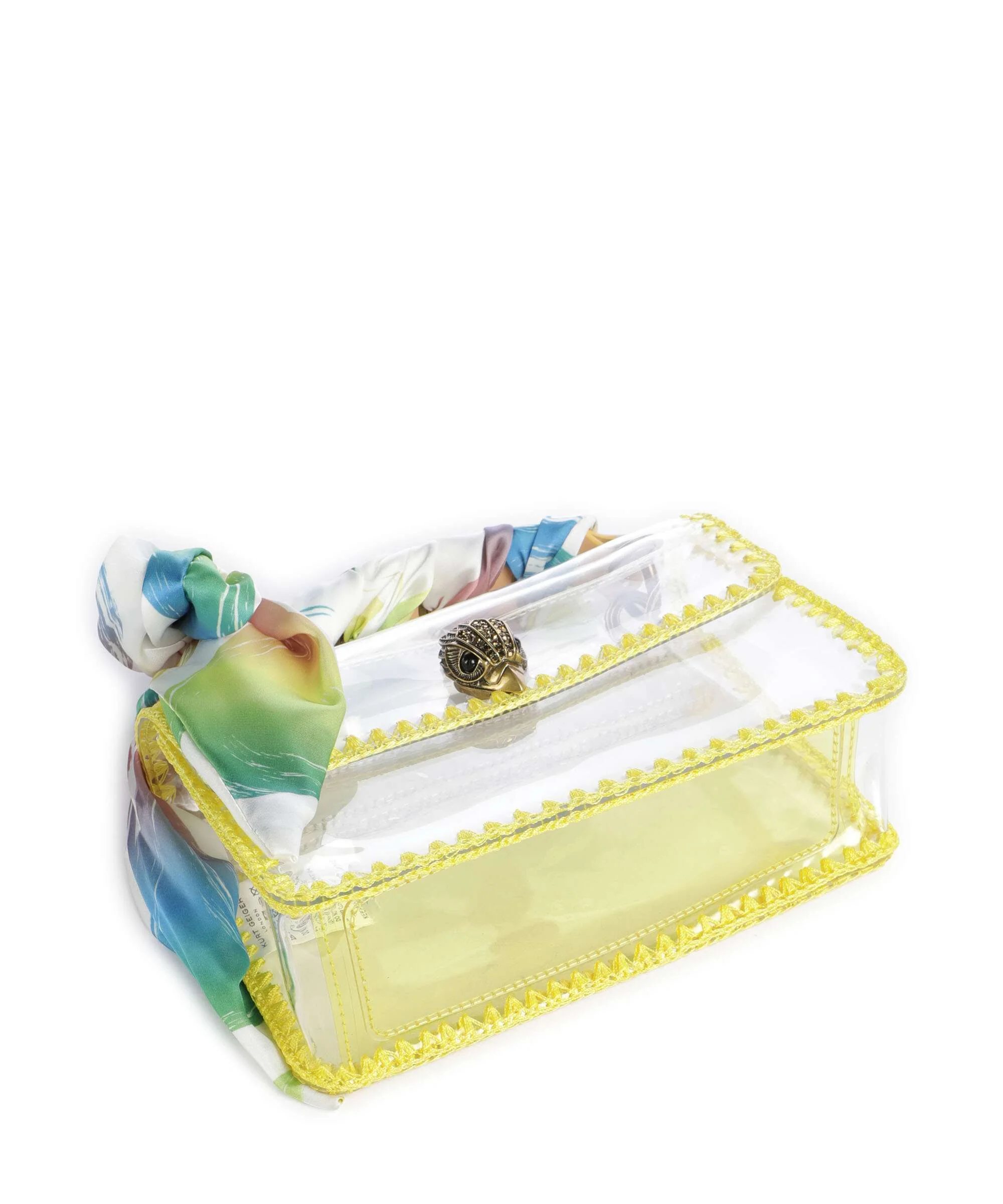 Kurt Geiger Kensington Vinyl Mini Crossbody tas yellow - Image 5
