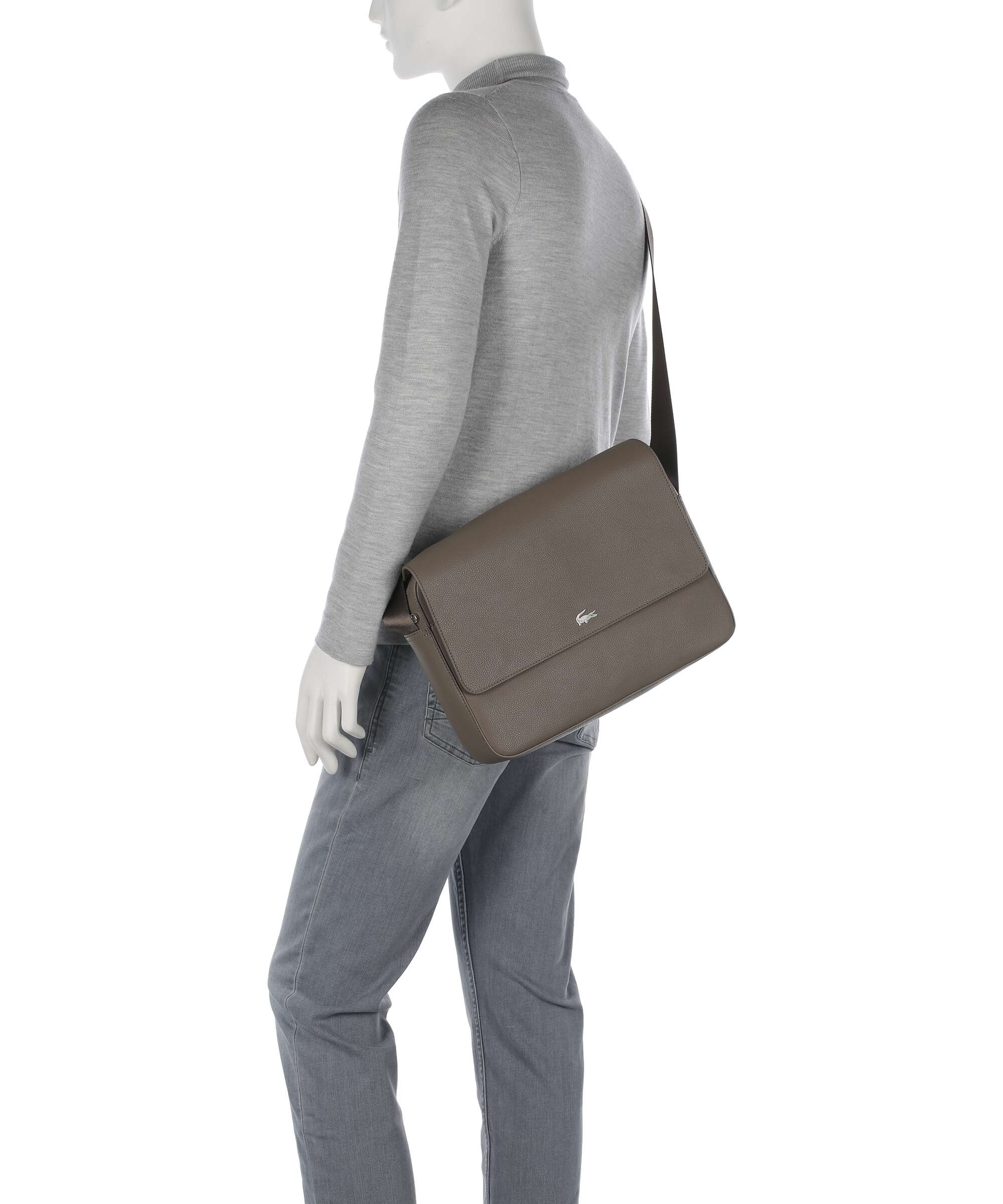 Lacoste Business Koerierstas morel - Image 3
