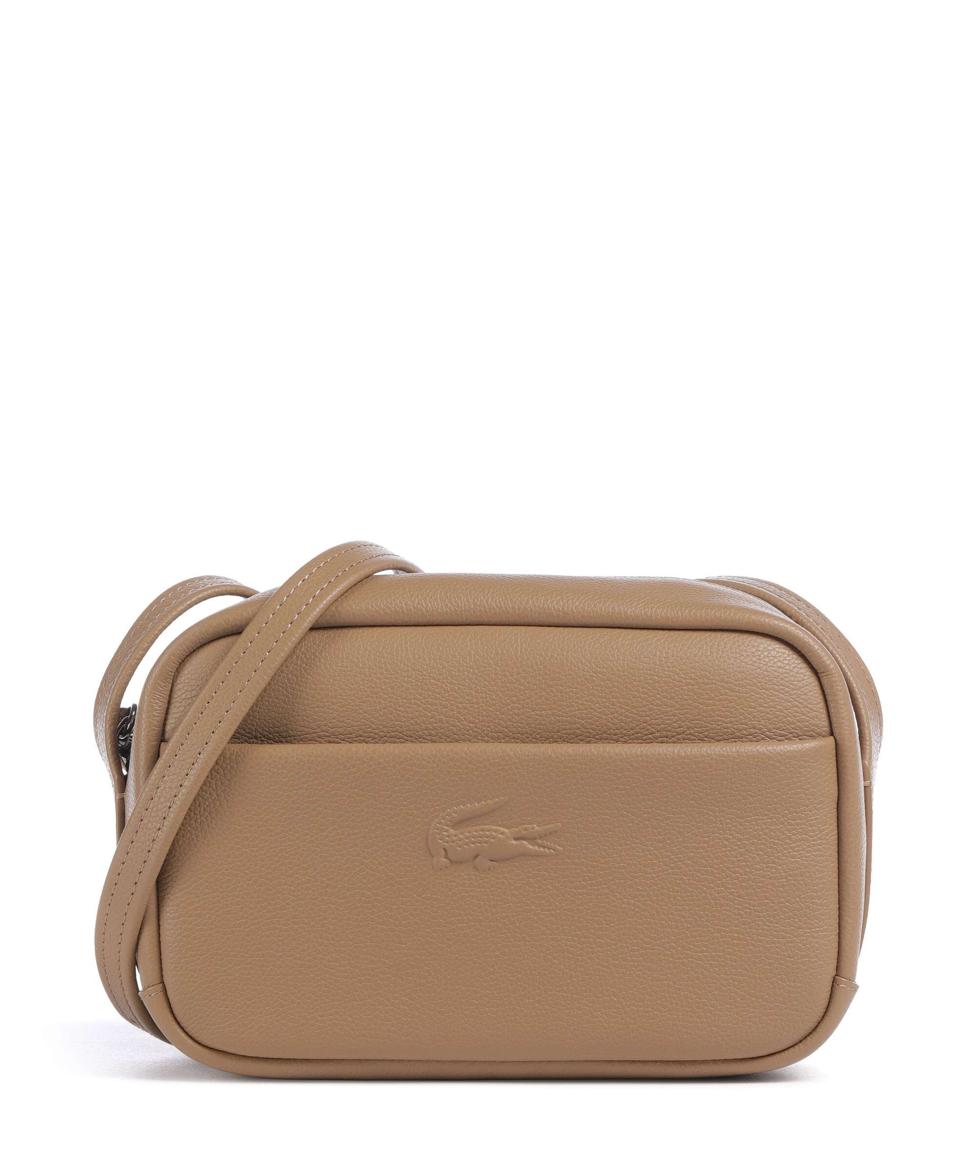 Lacoste City Court Crossbody tas warm beige