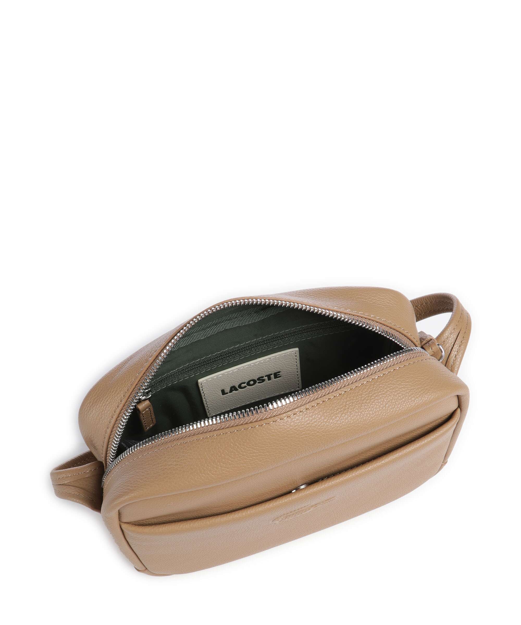 Lacoste City Court Crossbody tas warm beige - Image 6