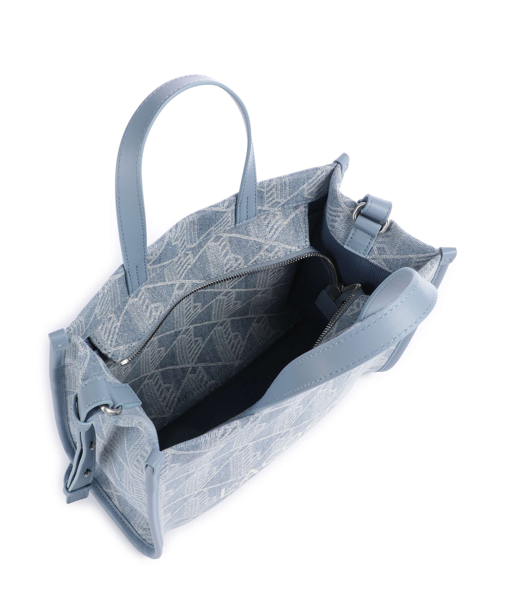 Lacoste Heritage Jacquard Handtas tradewinds - Image 5