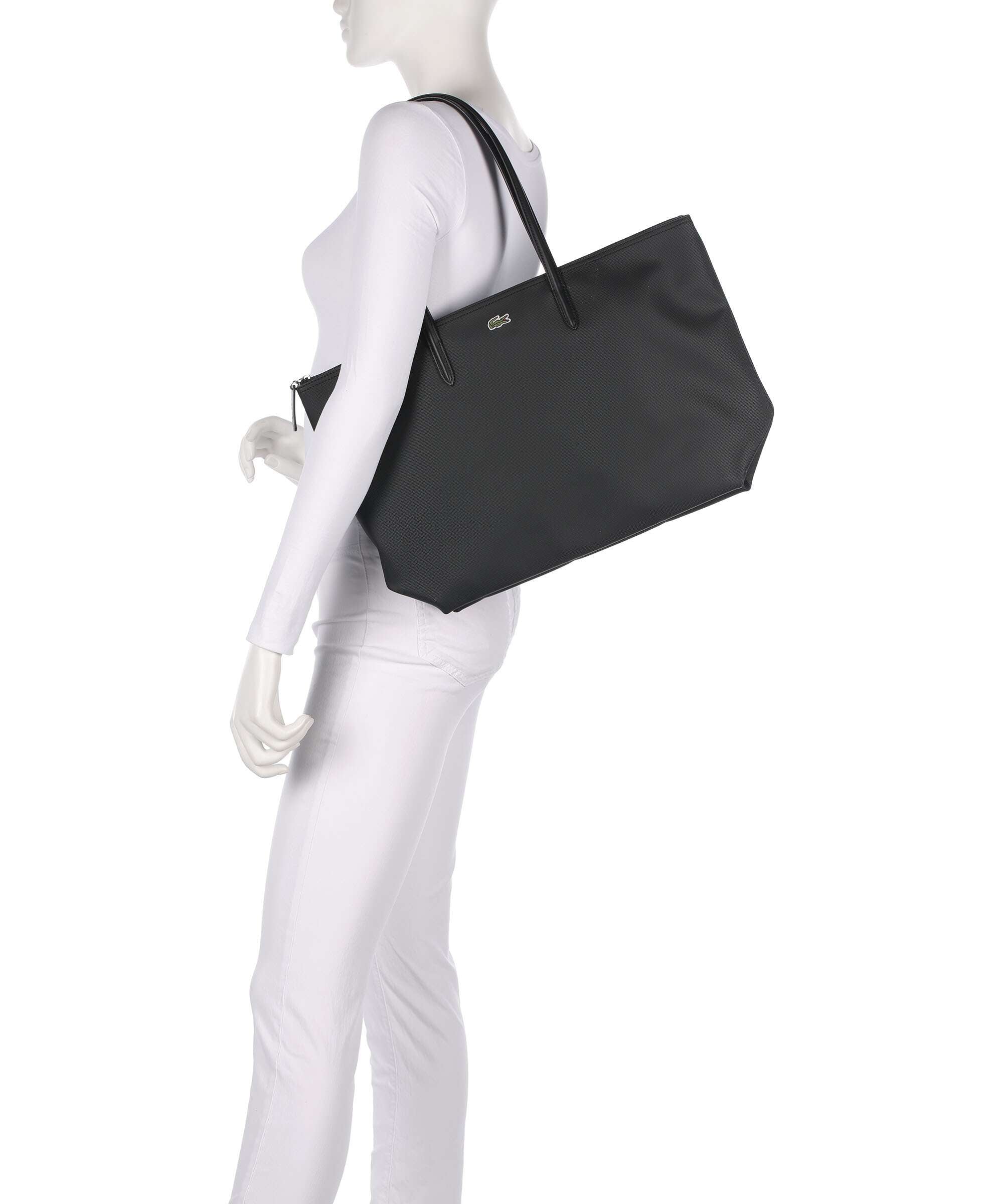 Lacoste L.12.12 Concept Boodschappentas noir - Image 3