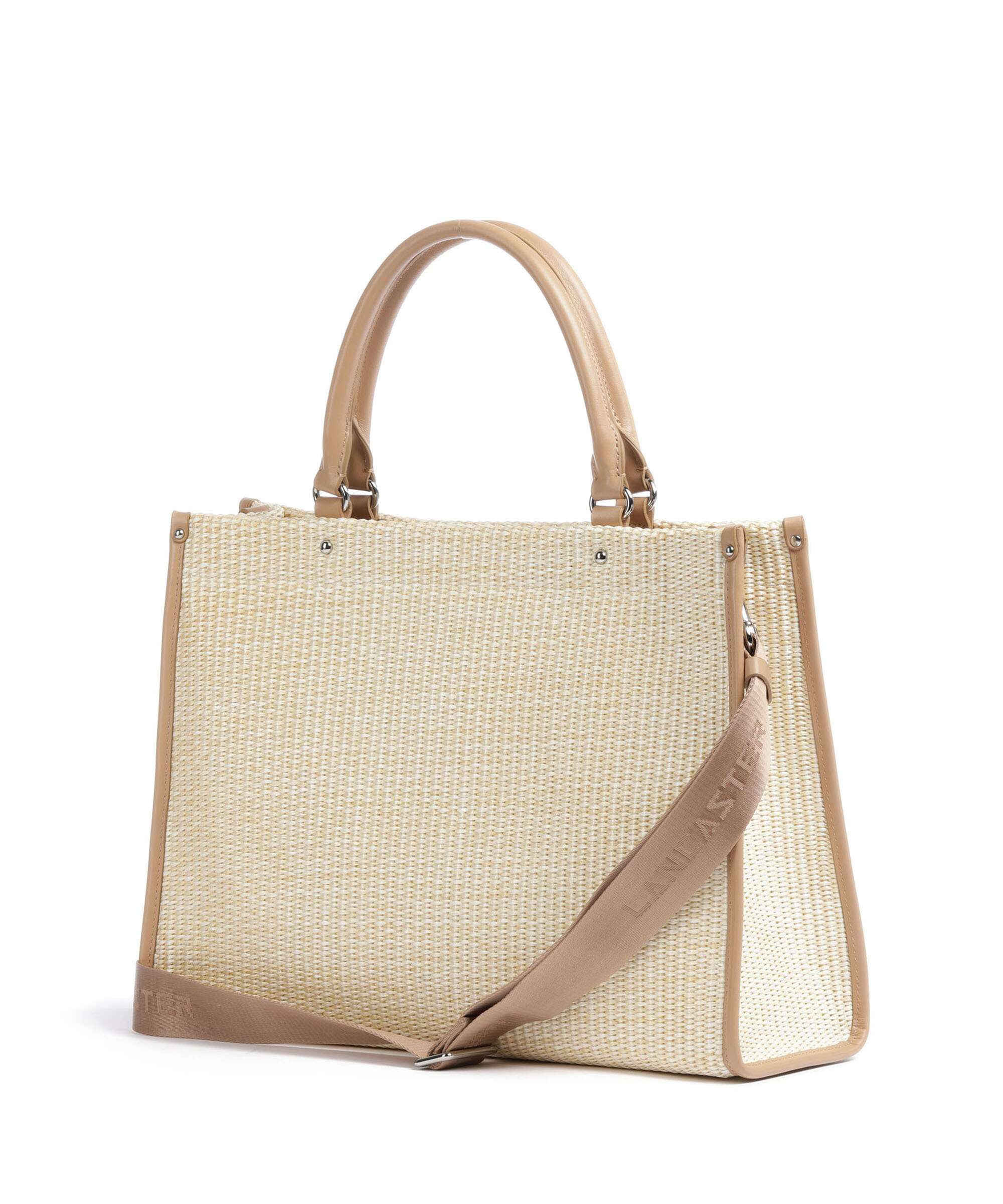 Lancaster Actual Osier Mini Handtas beige - Image 2