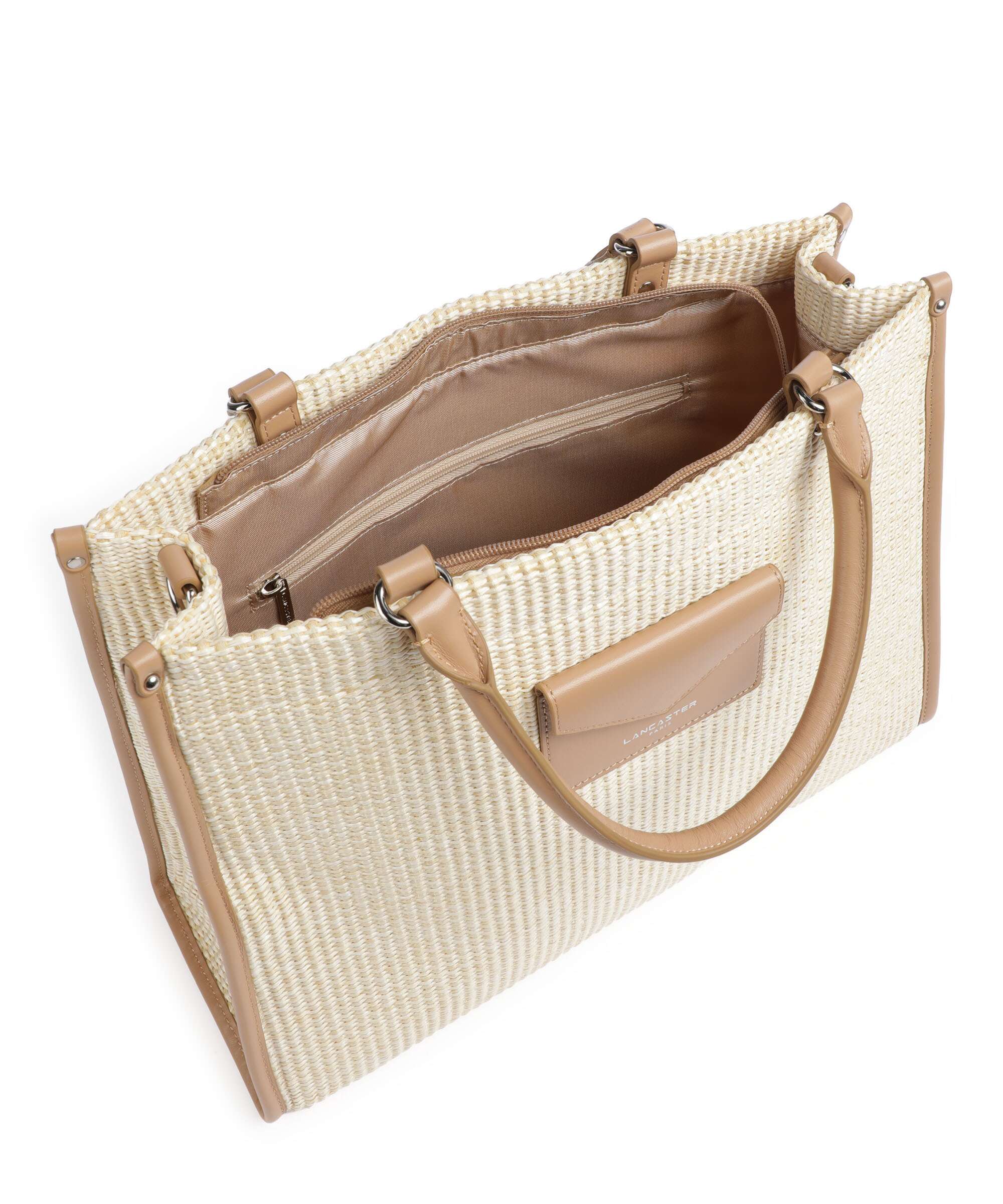 Lancaster Actual Osier Mini Handtas beige - Image 6