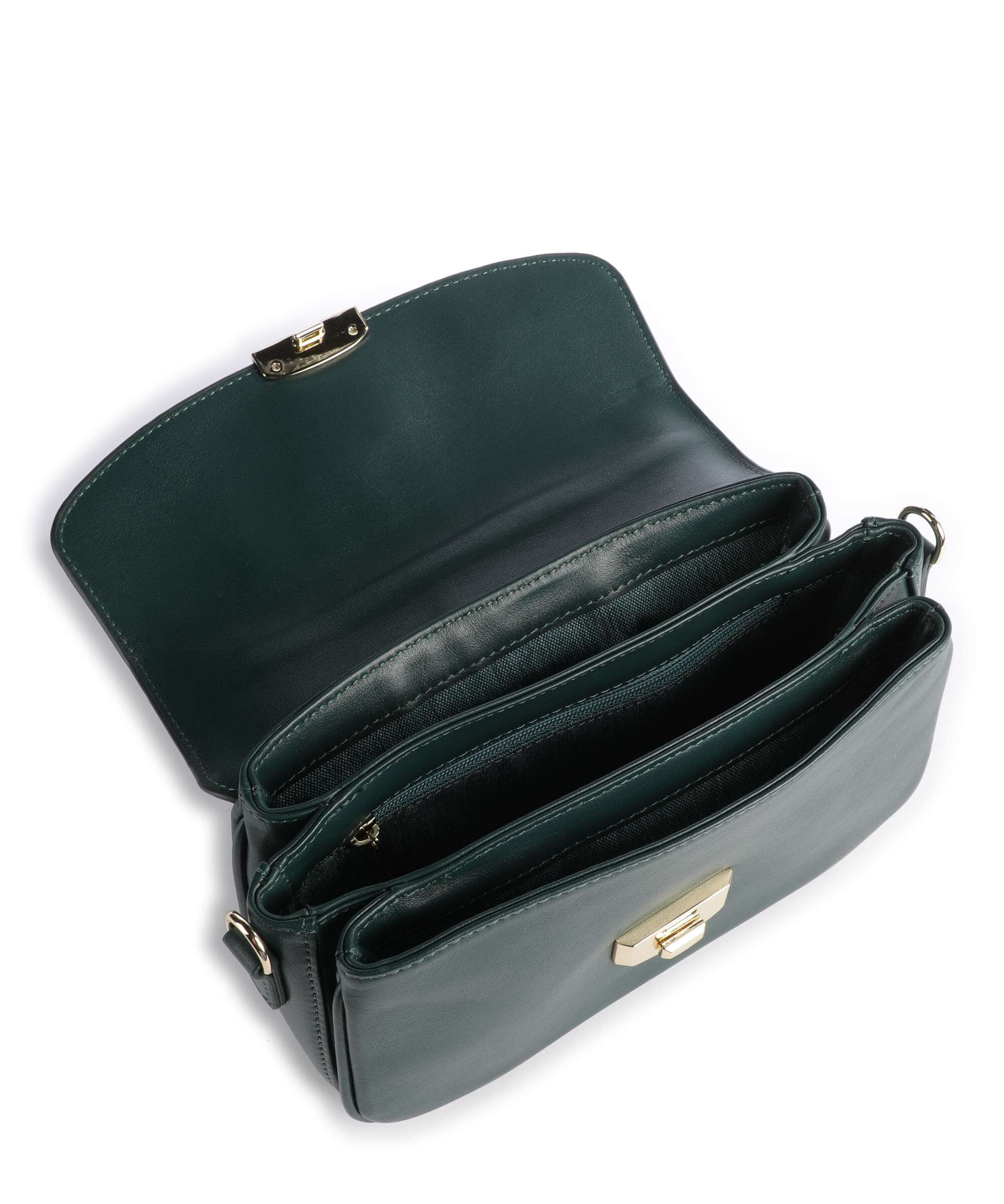 Lancaster Donna Fia Crossbody tas vertfoncé - Image 6
