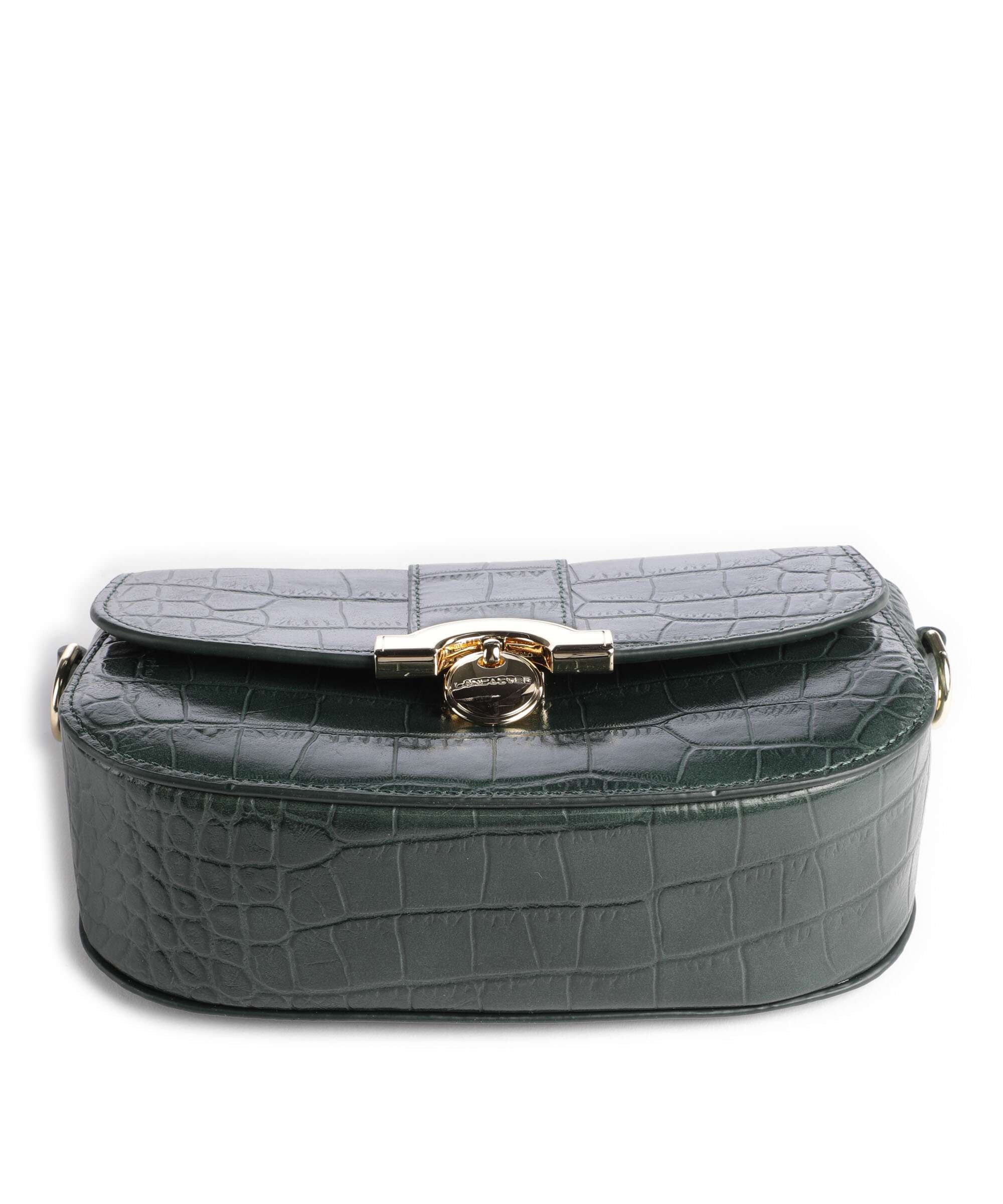 Lancaster Exotic CN Croco Crossbody tas vertforĂȘt - Image 5