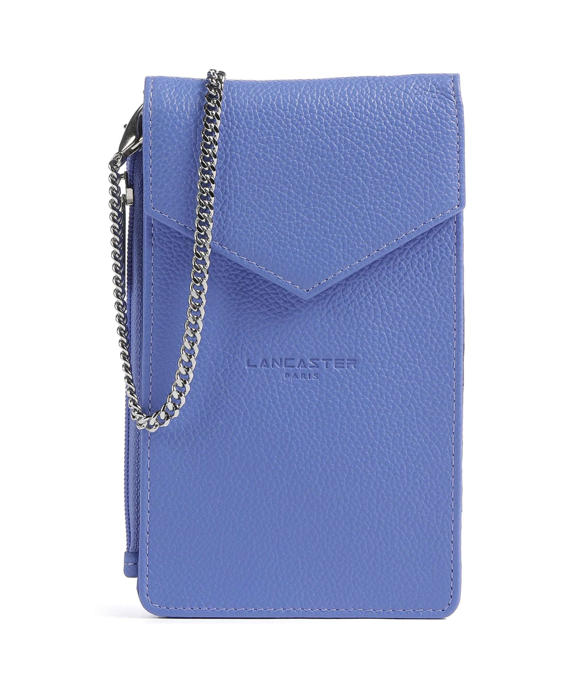 Lancaster Foulonne PM Telefoon tasje bleuette