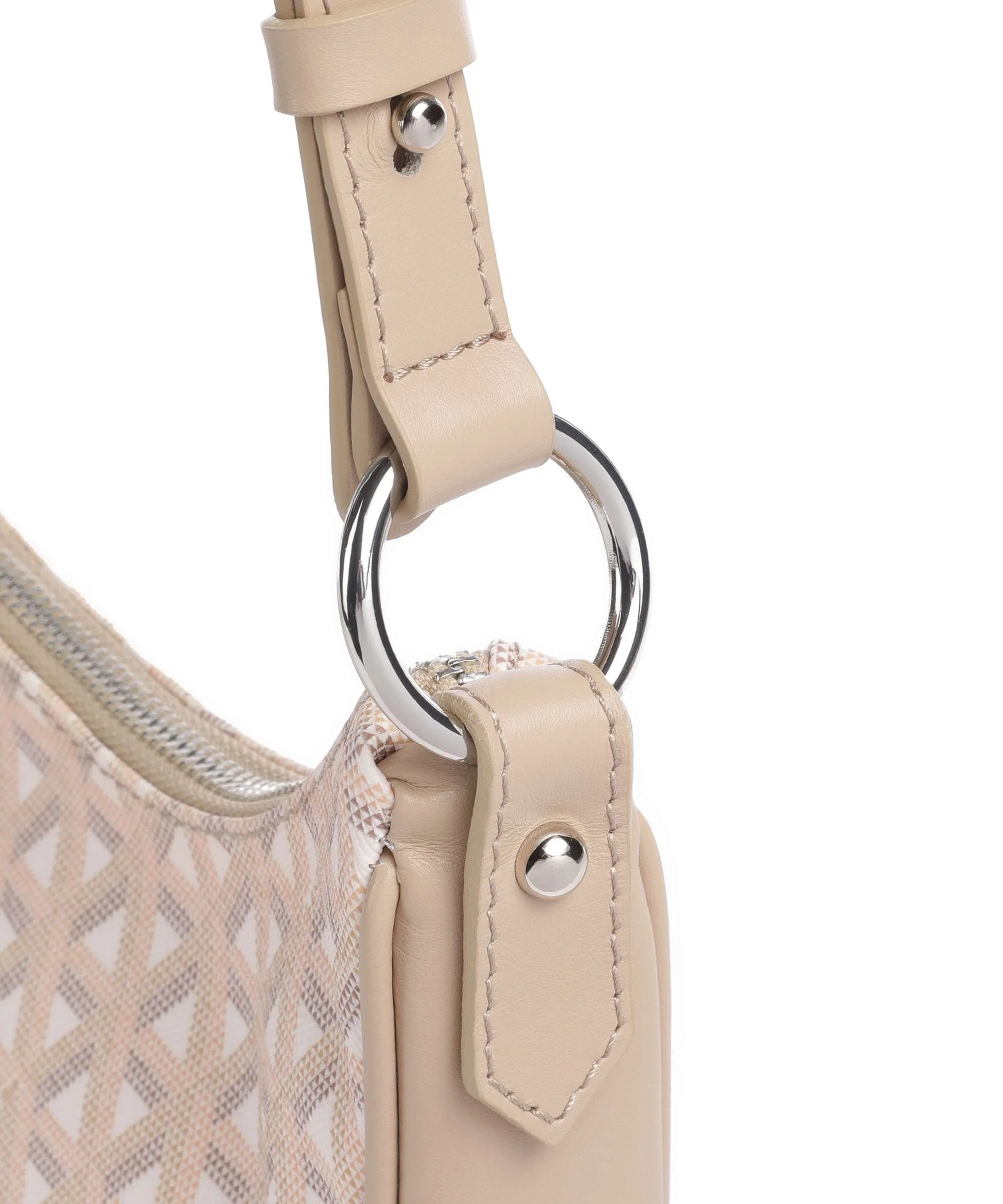 Lancaster Ikon IT Schoudertas beige - Image 4