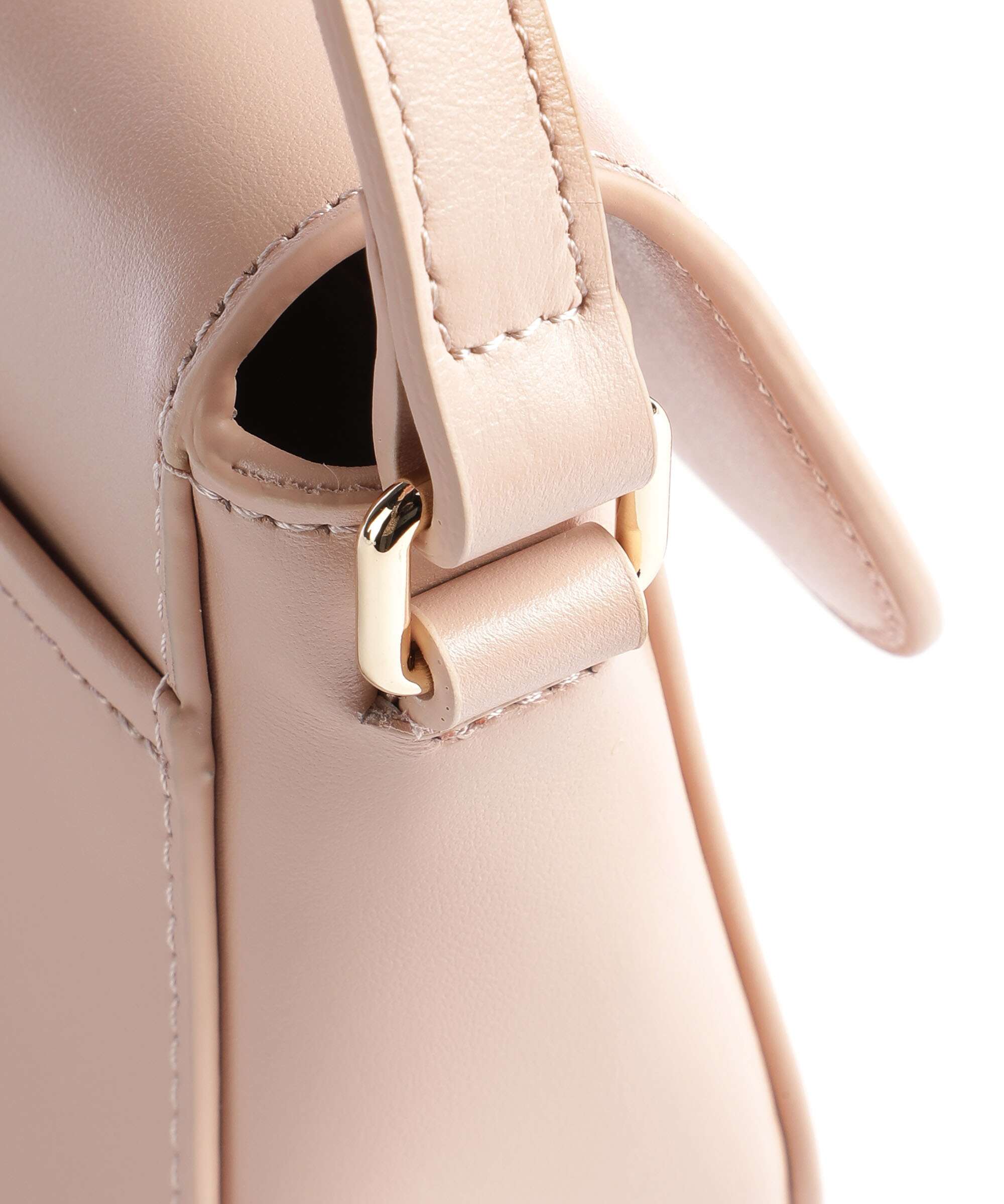 Lancaster Paris Médaille Crossbody tas nude - Image 4