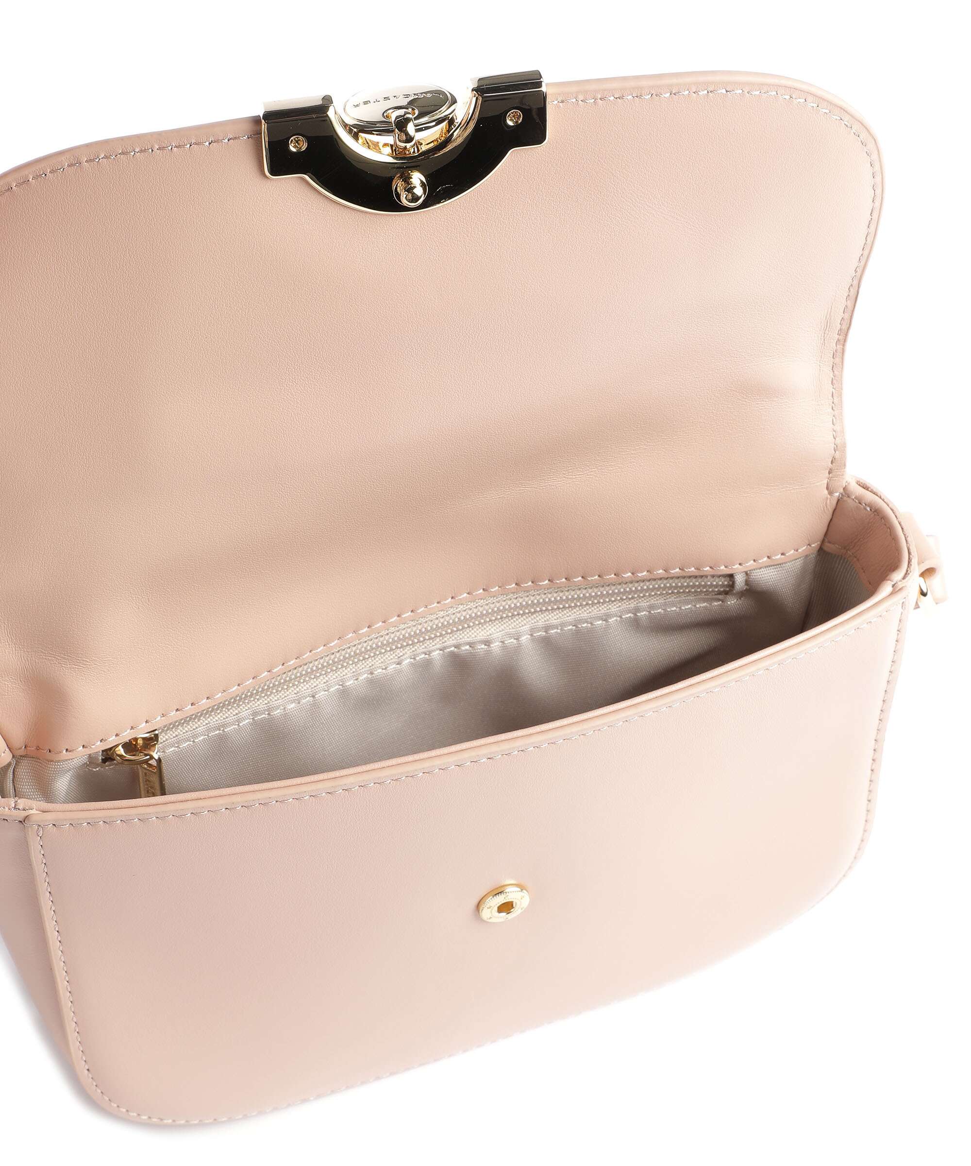 Lancaster Paris Médaille Crossbody tas nude - Image 5