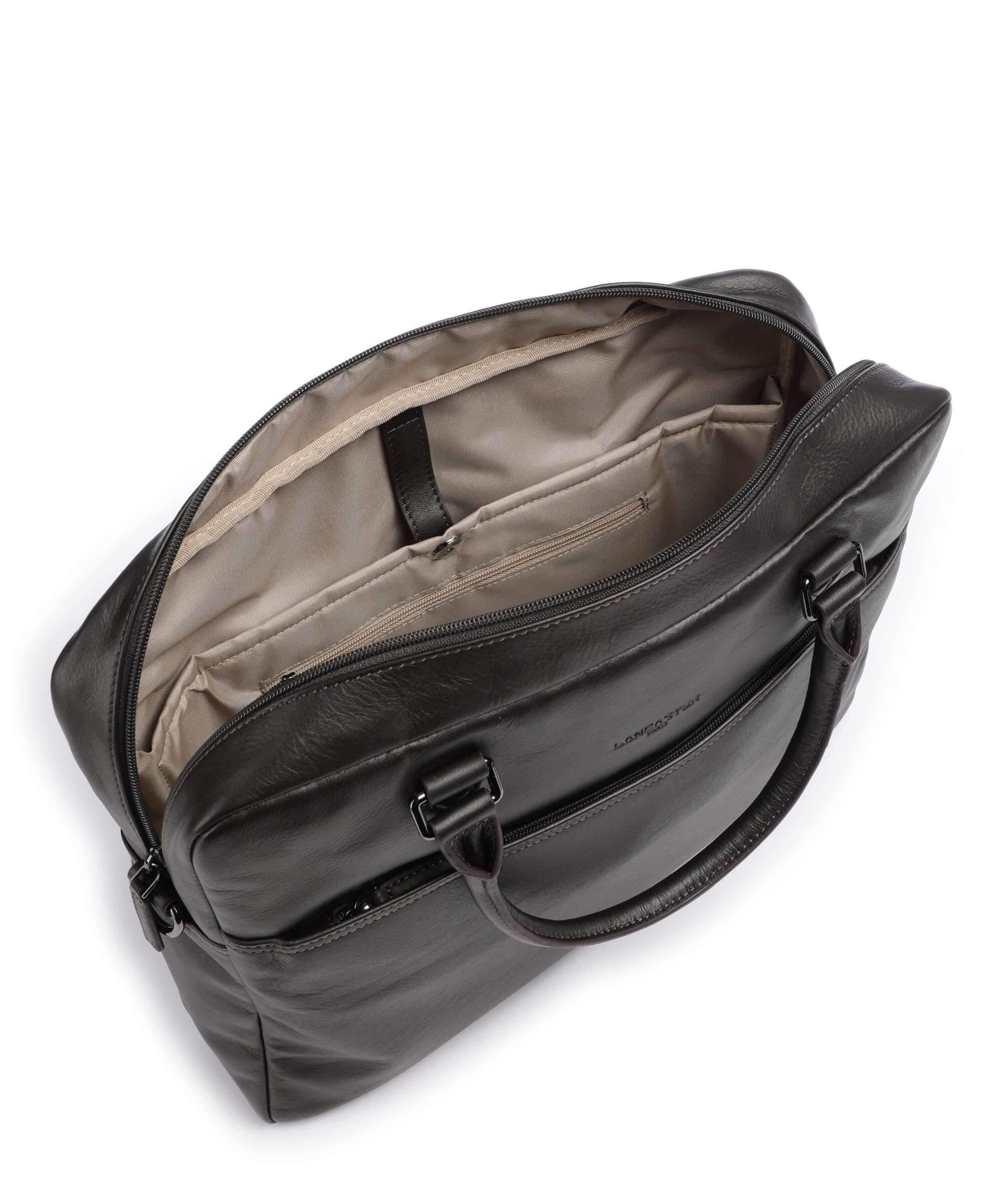 Lancaster Soft Vintage Aktetas marron - Image 6
