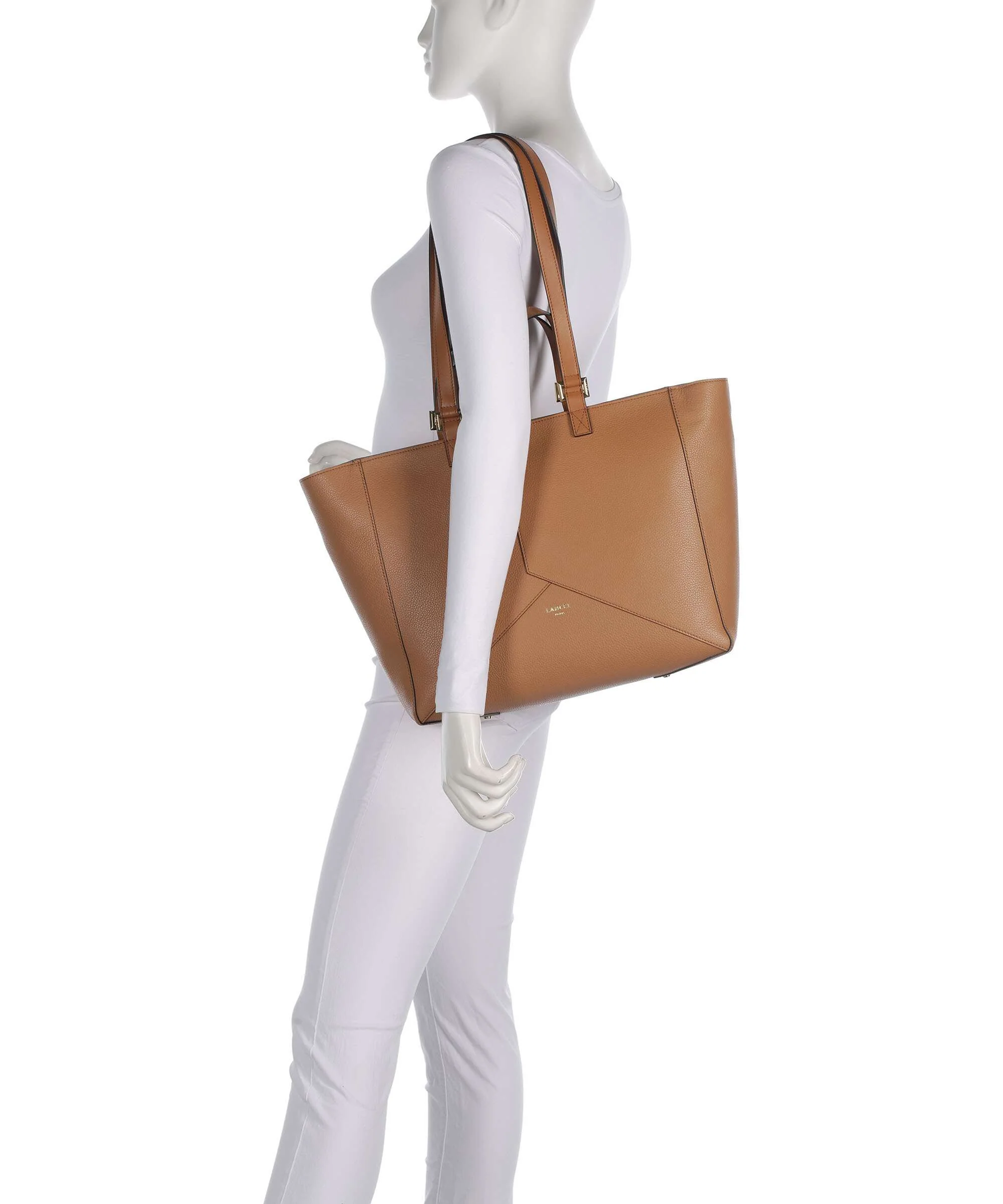 Lancel Enveloppe M Boodschappentas camel - Image 3