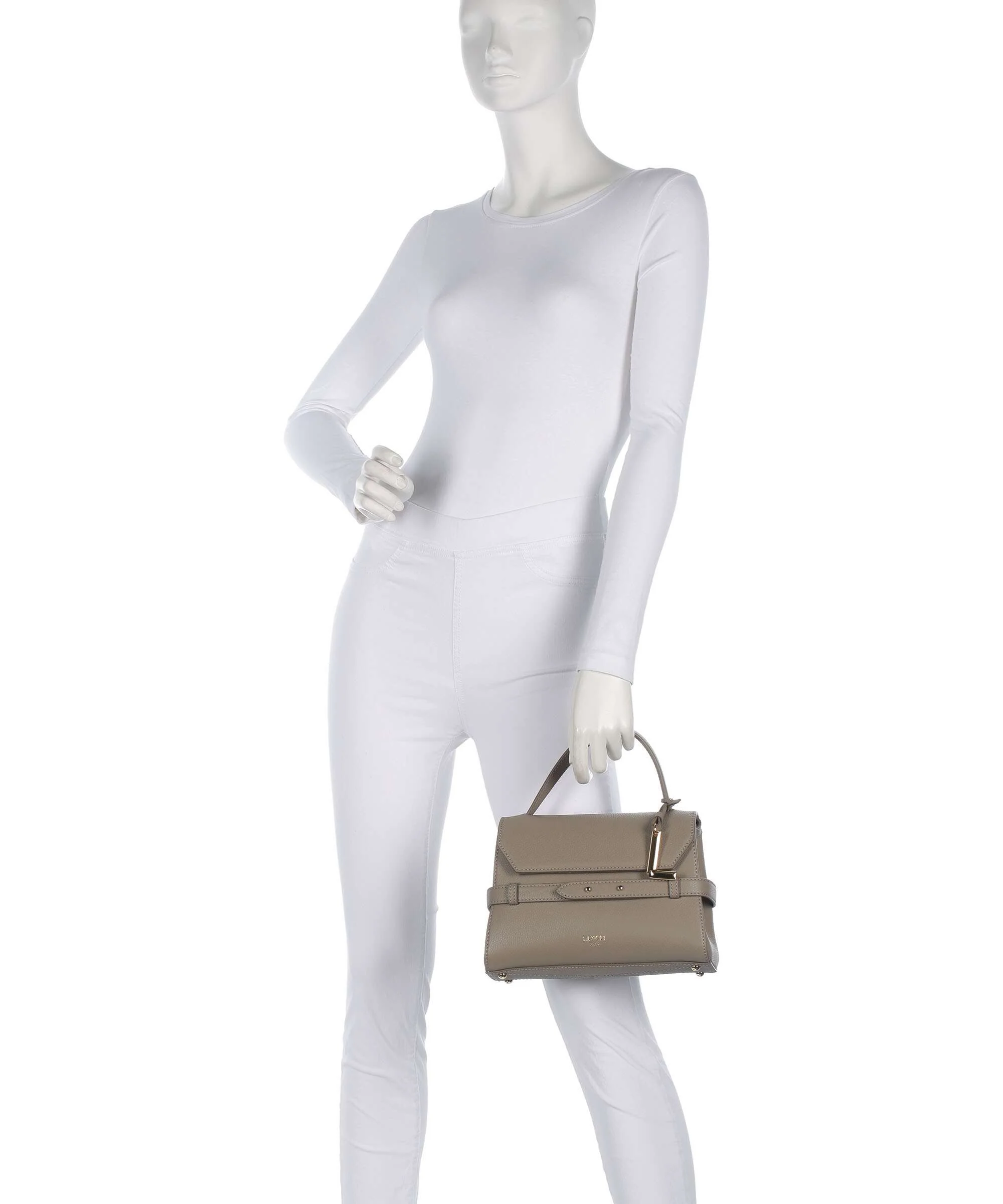Lancel Faubourg Handtas greige - Image 3