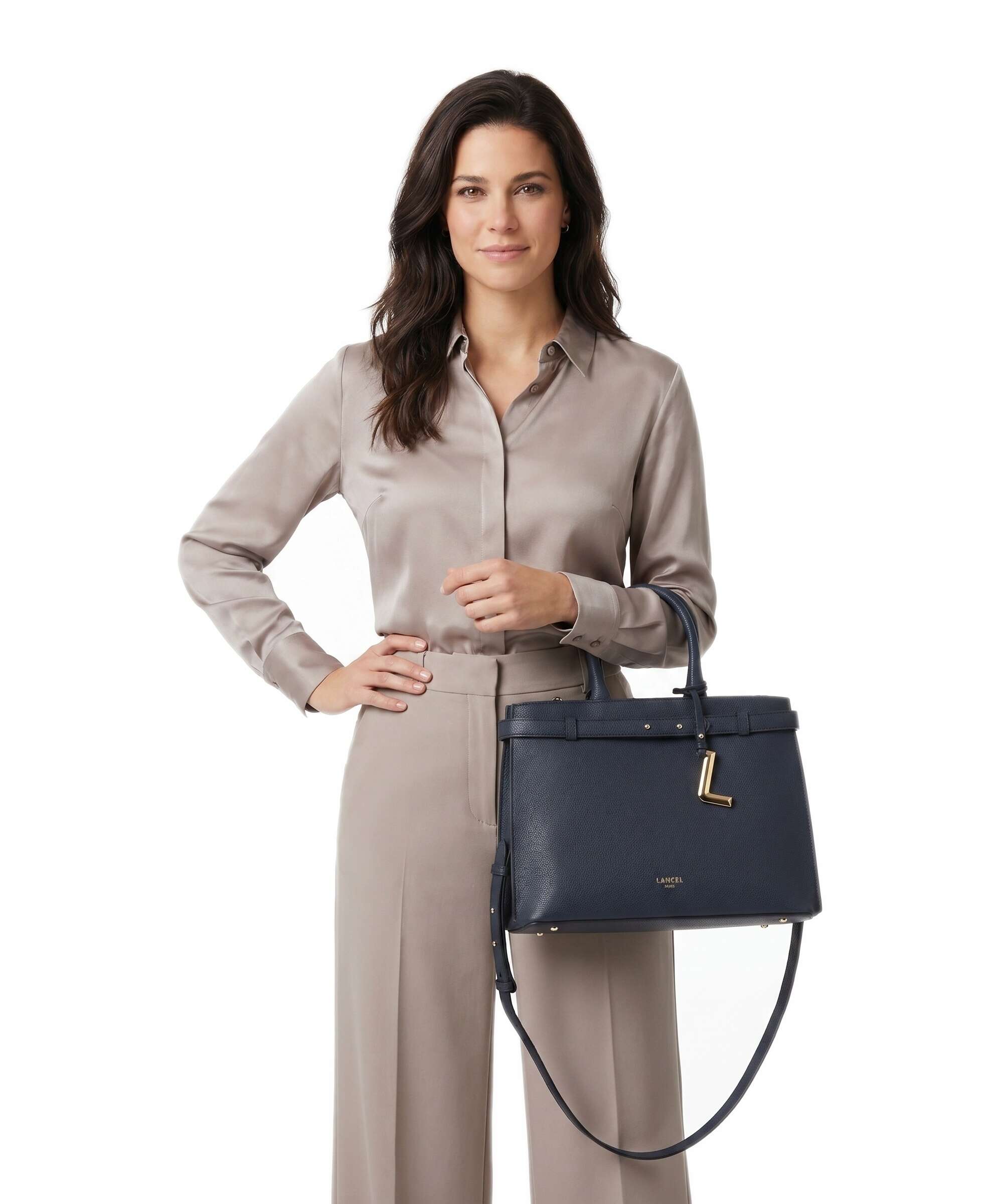 Lancel Faubourg M Handtas ultramarine - Image 3
