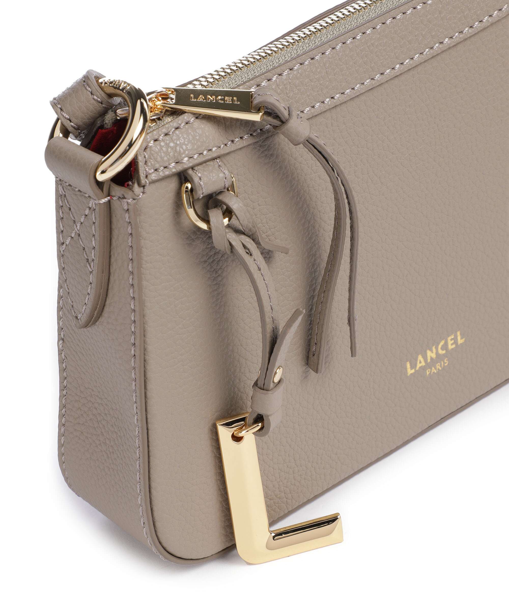 Lancel Faubourg Mini Crossbody tas greige - Image 4