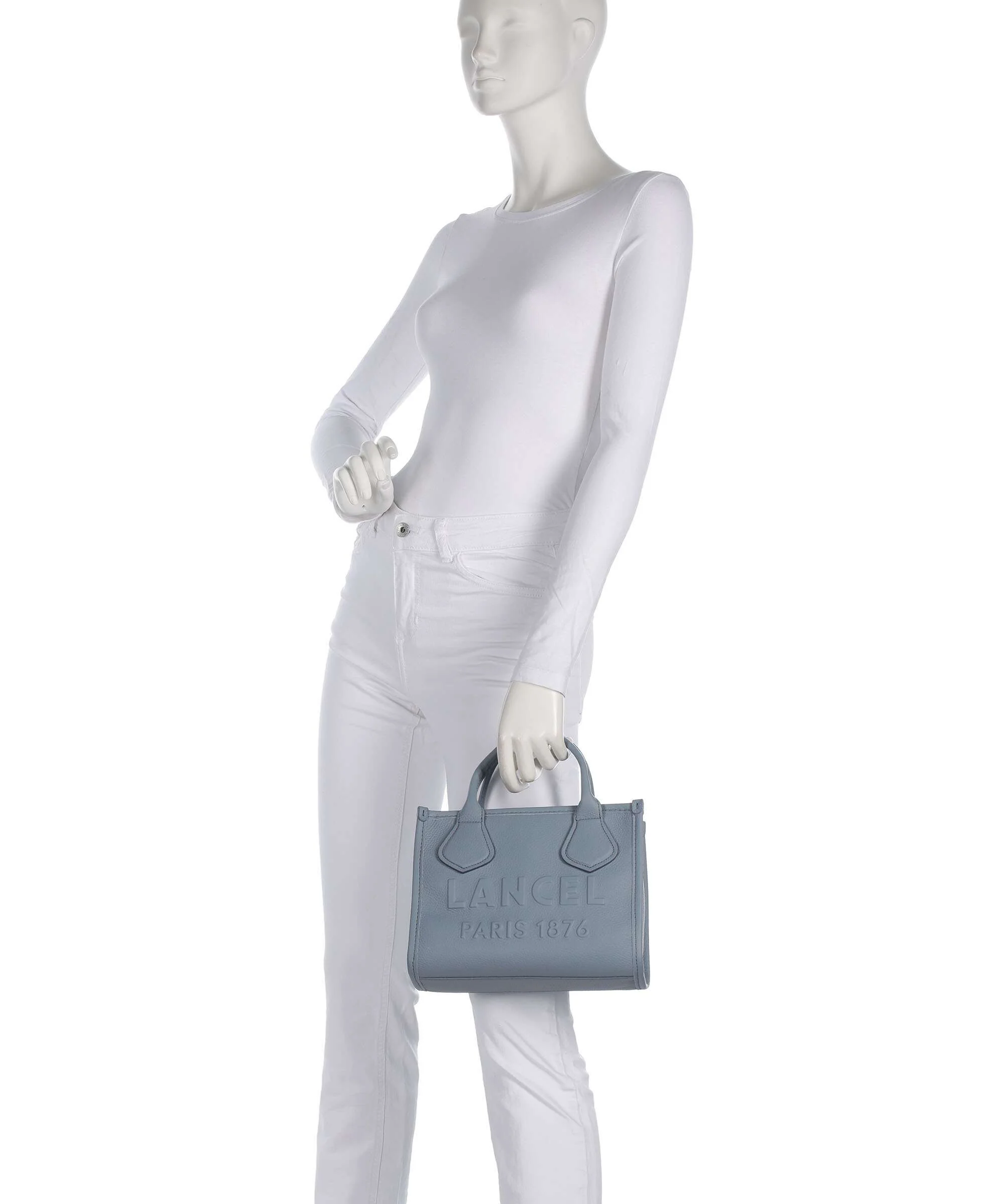 Lancel Jour S Handtas blue foam - Image 3