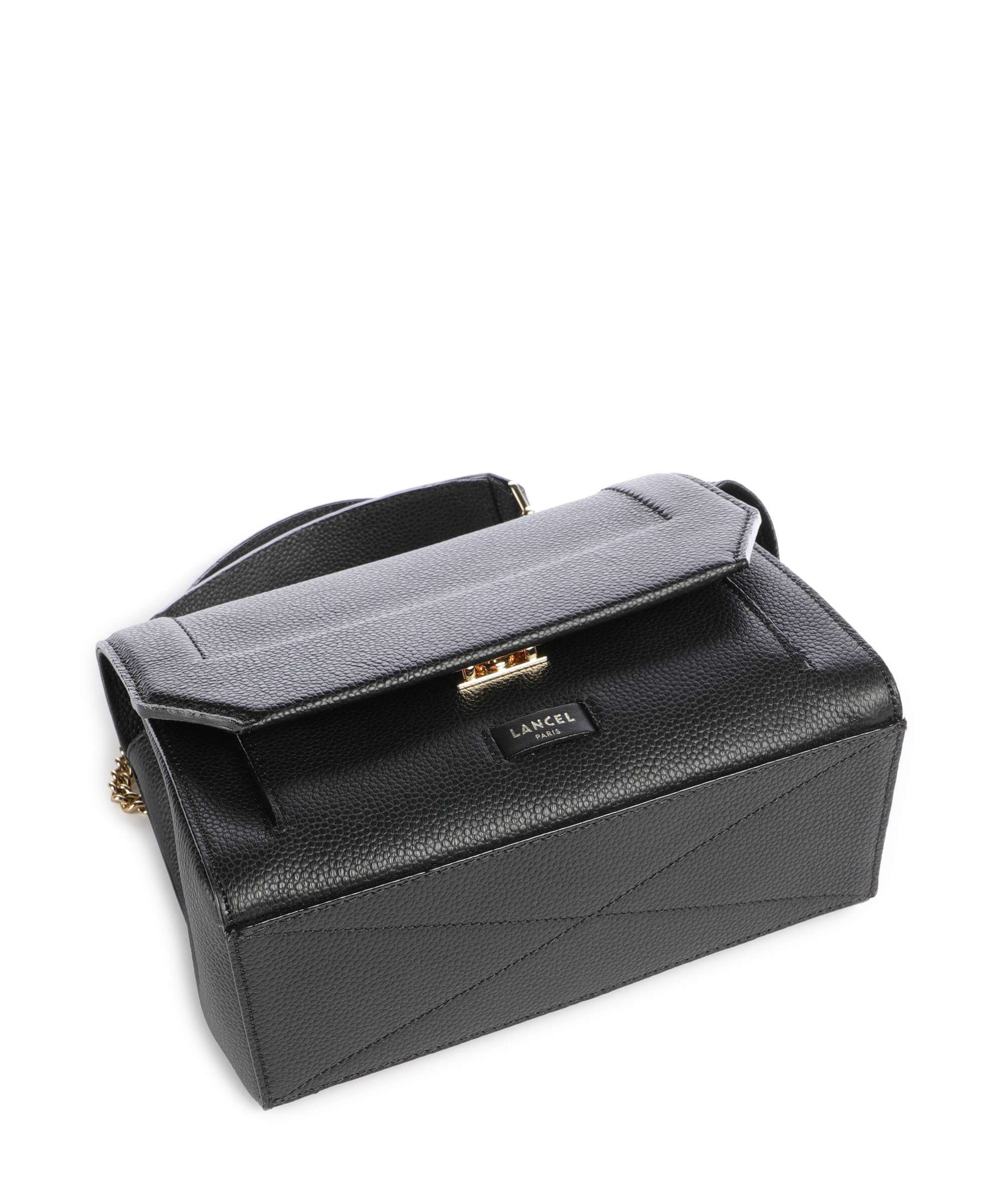 Lancel Ninon M Schoudertas black/gold - Image 6