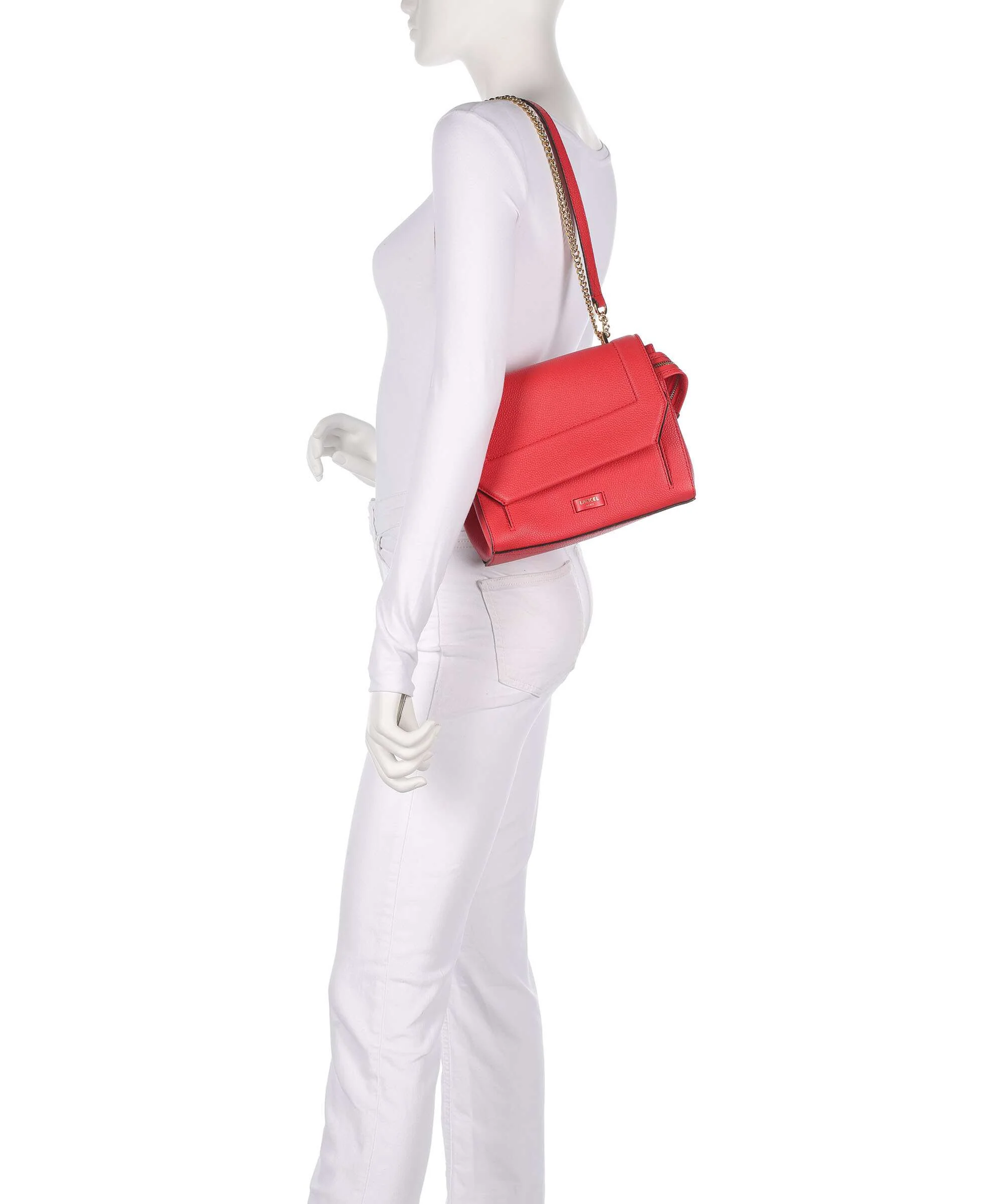 Lancel Ninon M Schoudertas kiss red - Image 4