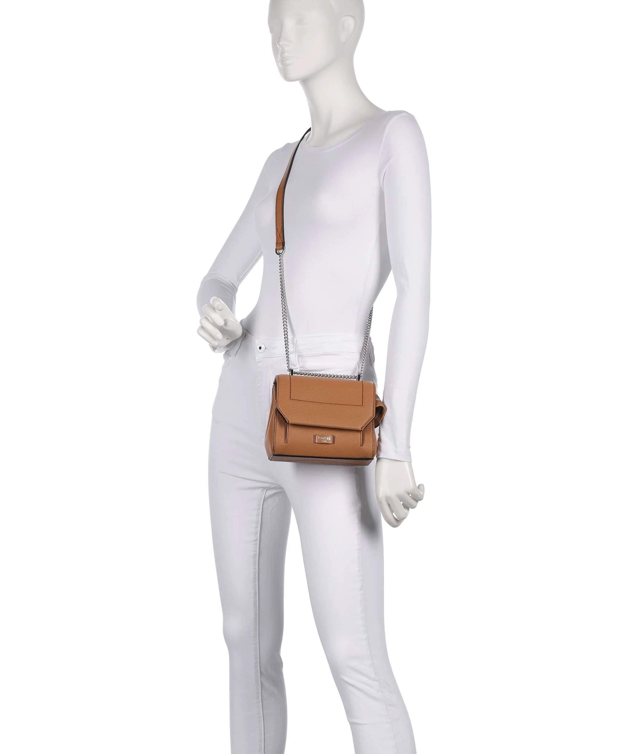 Lancel Ninon S Schoudertas camel - Image 4