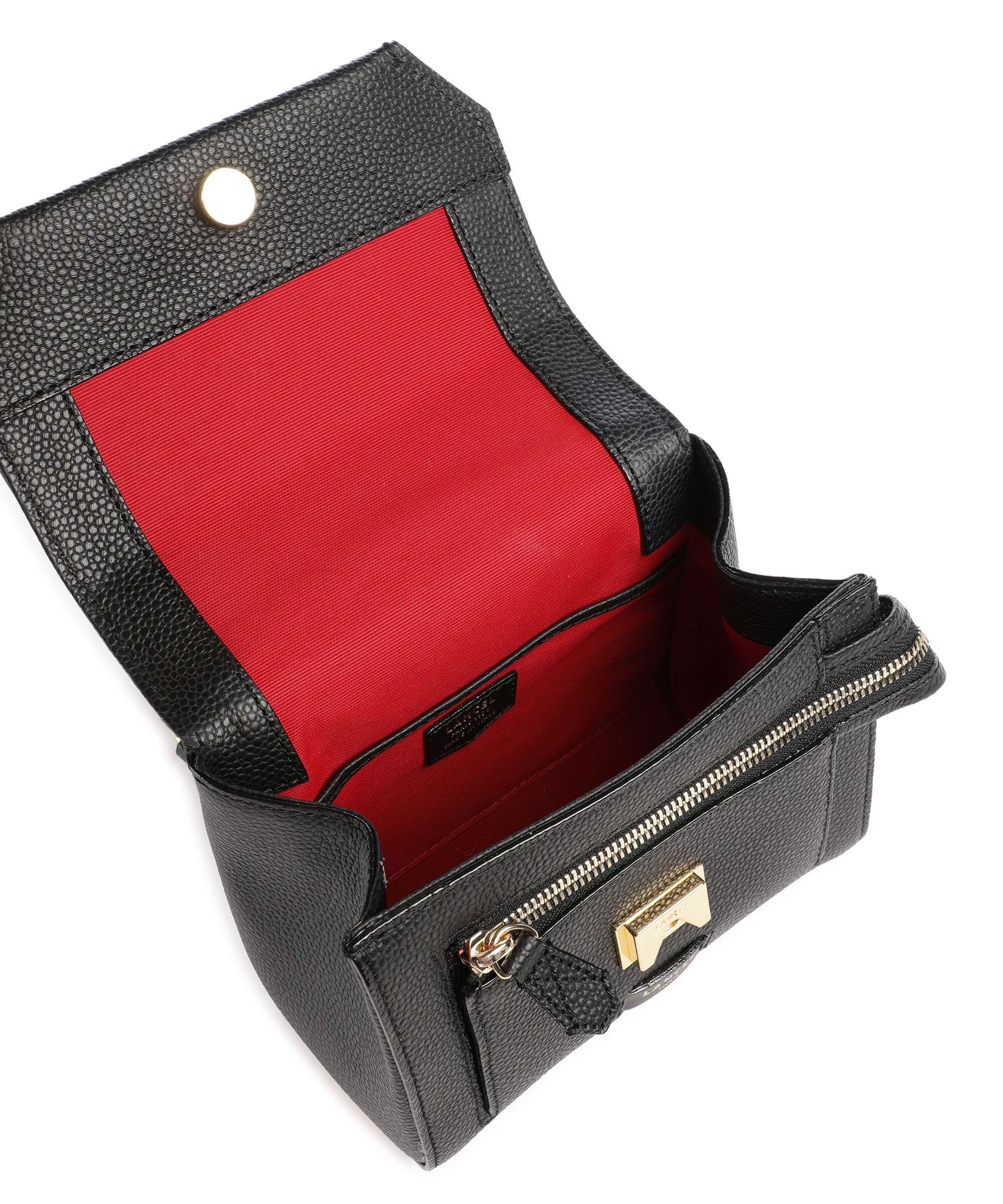 Lancel Ninon S Schoudertas black/gold - Image 6