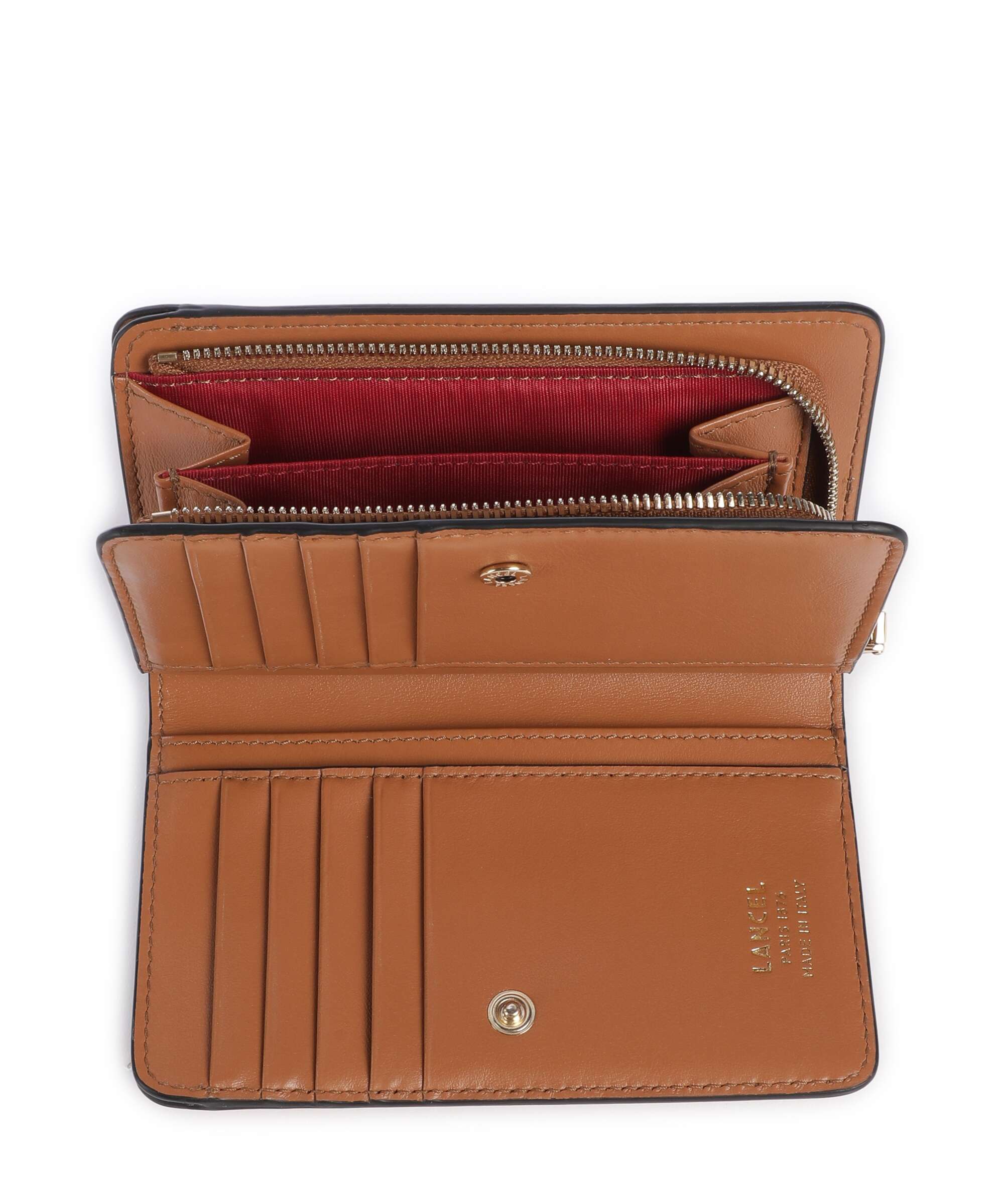 Lancel Origami Portemonnee camel - Image 2