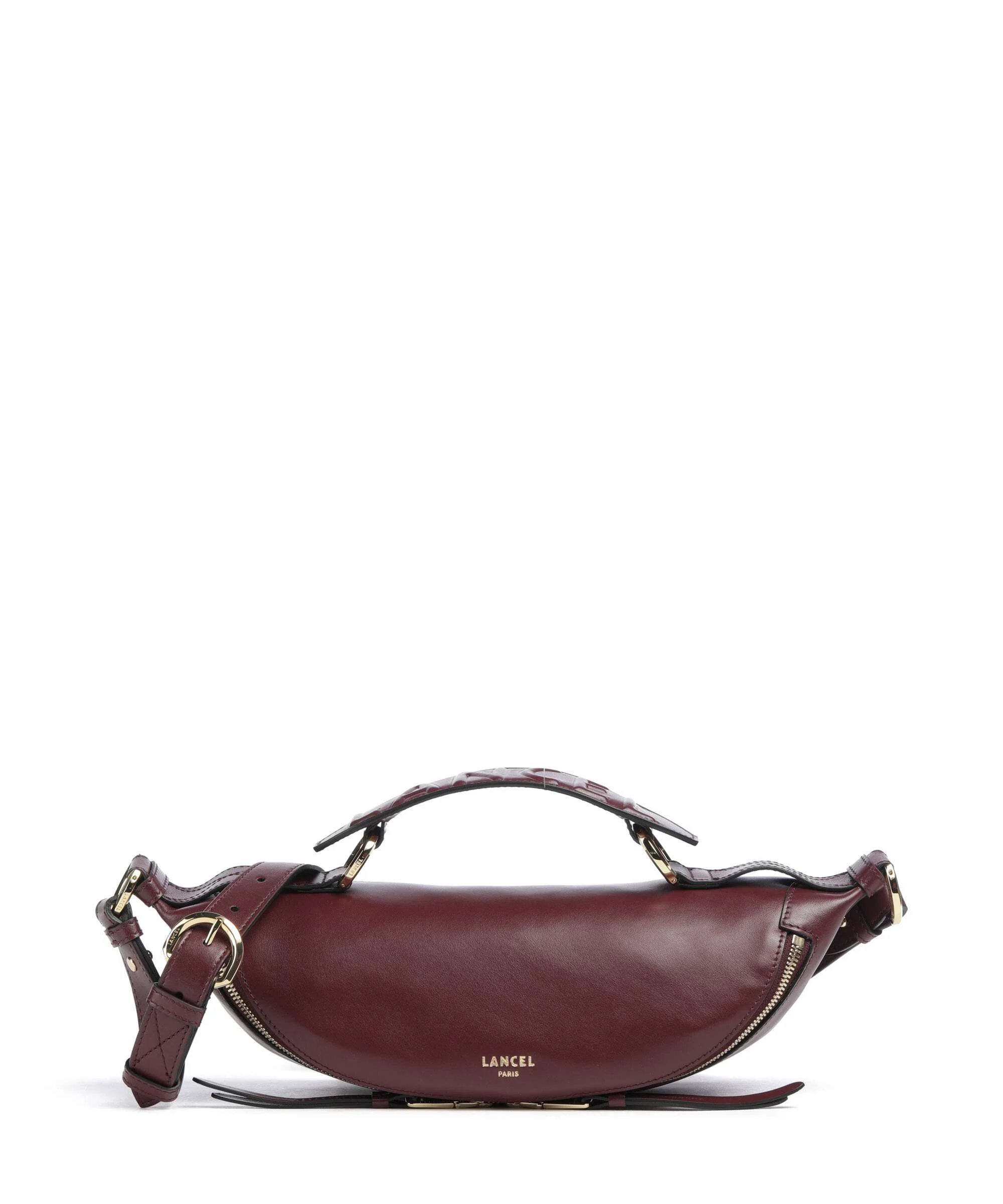 Lancel Origami S Crossbody tas cassis