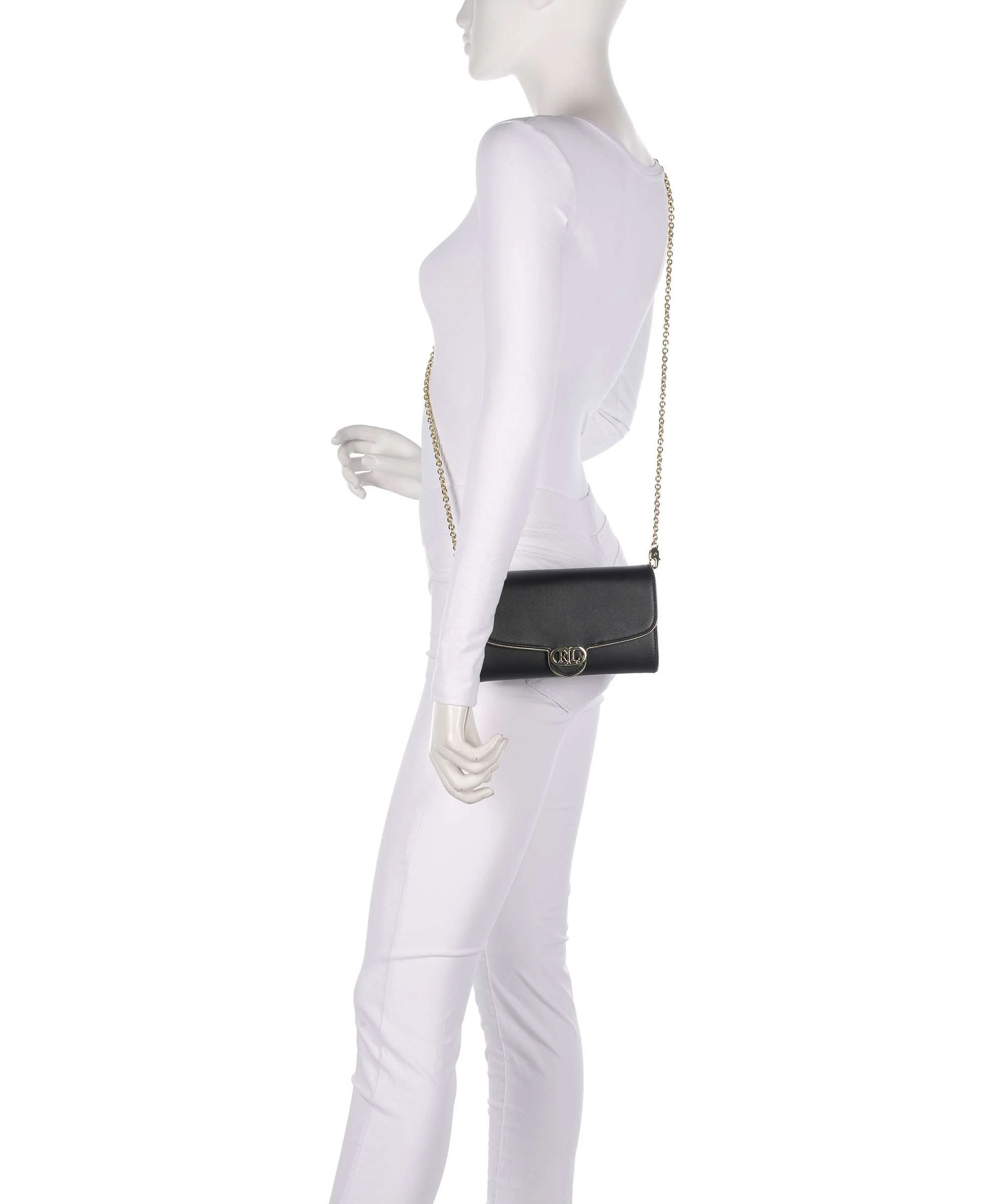 Lauren Ralph Lauren Adair 20 Portemonnee black/antique gold - Image 3