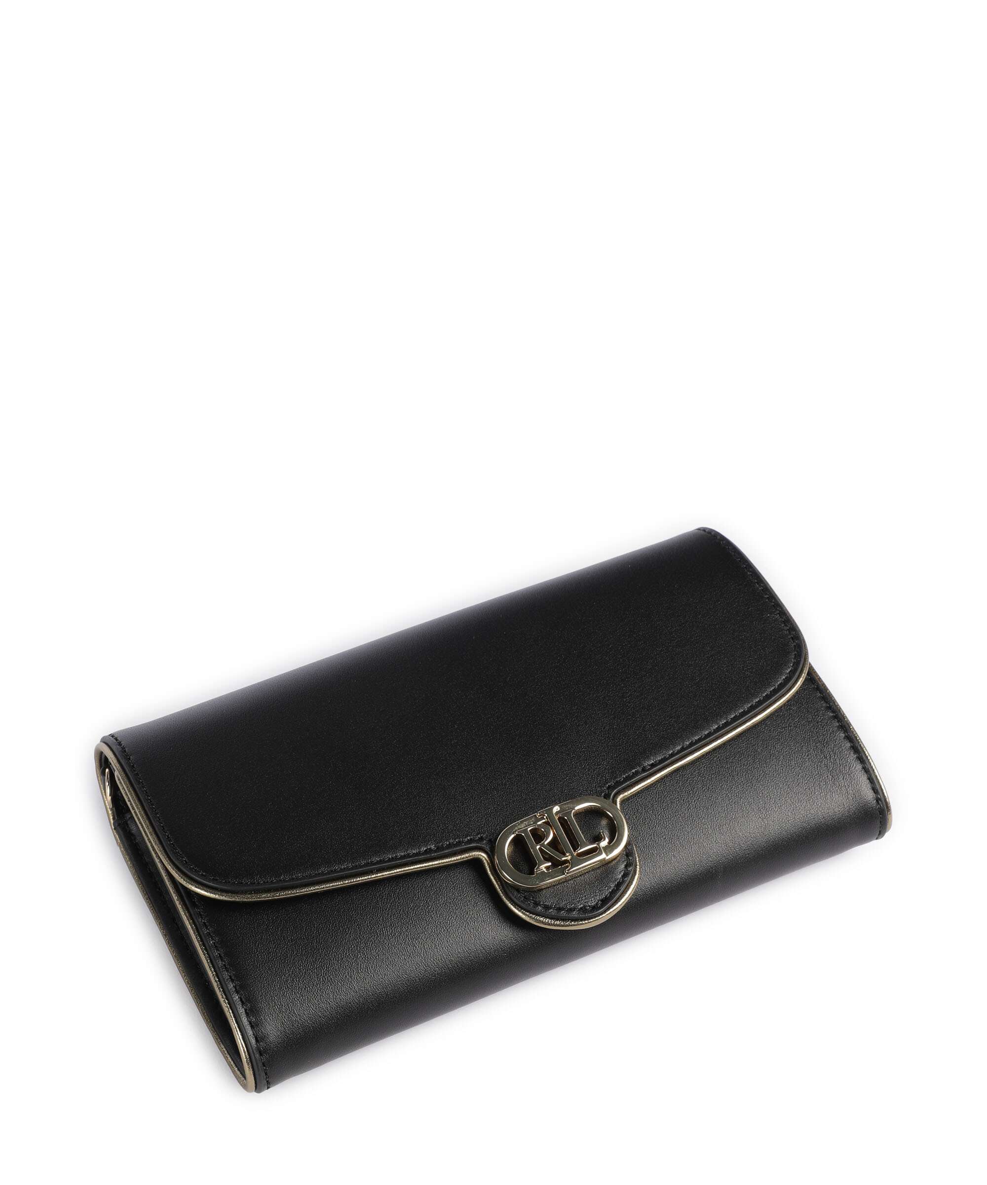 Lauren Ralph Lauren Adair 20 Portemonnee black/antique gold - Image 4
