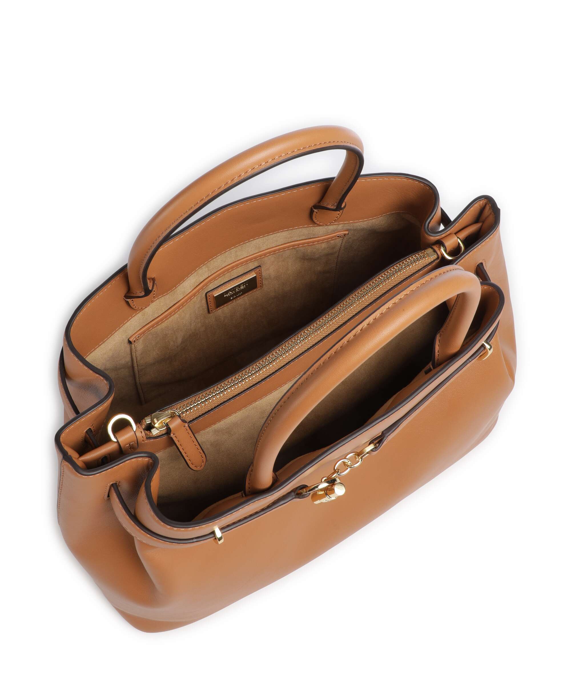 Lauren Ralph Lauren Blaike Large Handtas classic caramel - Image 6