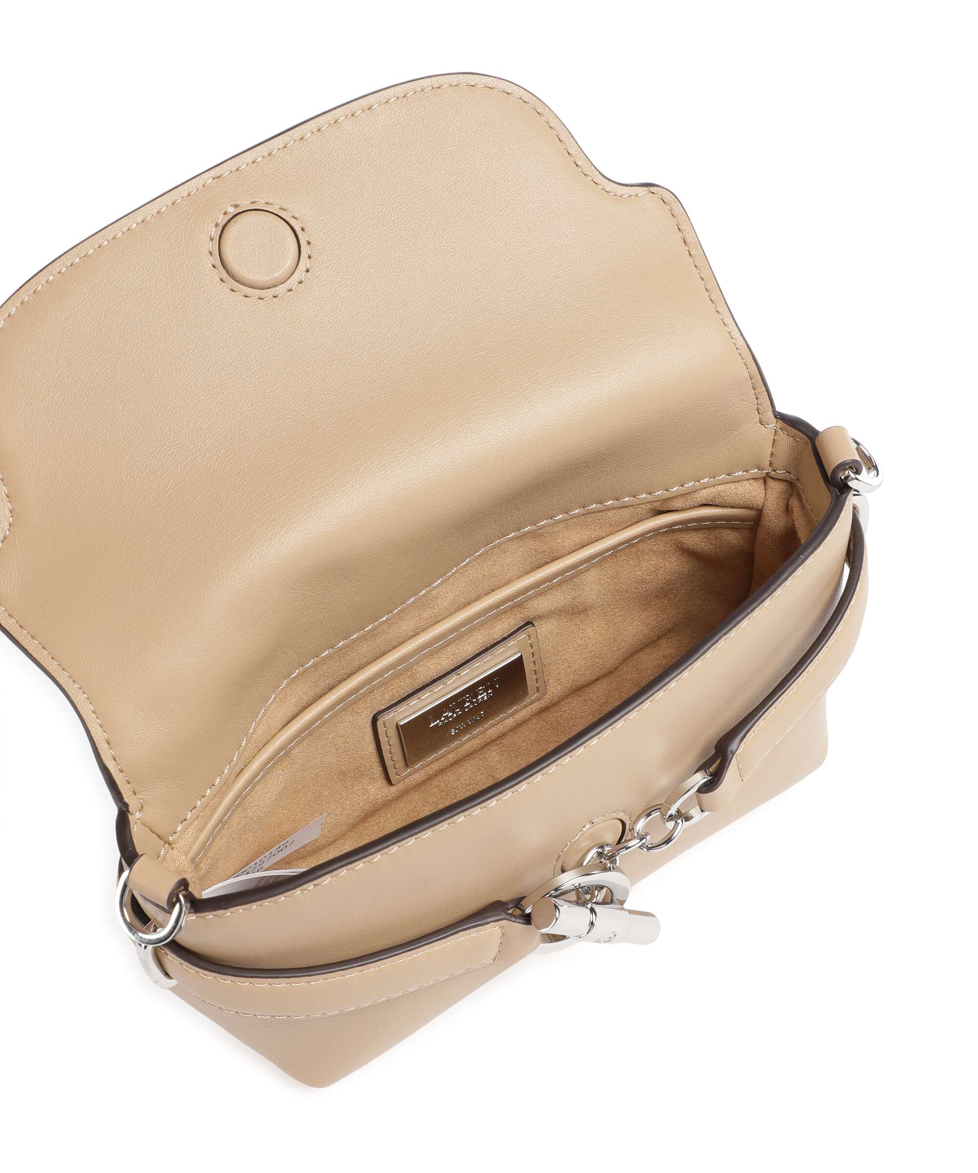 Lauren Ralph Lauren Blaike Small Crossbody tas tan - Image 5