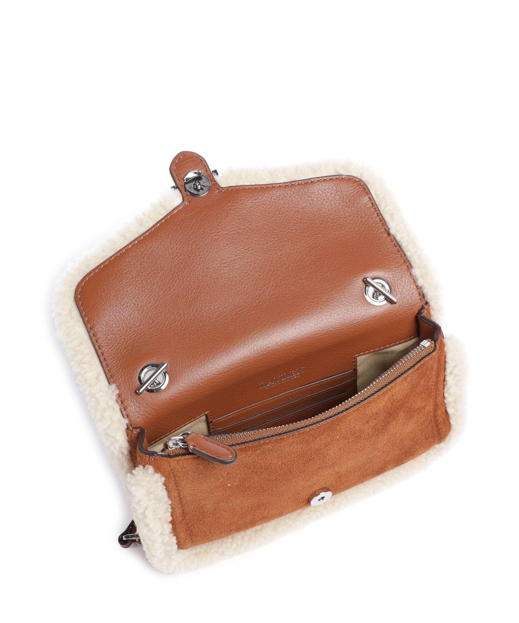 Lauren Ralph Lauren Bradley Large Portemonnee lauren tan/natural - Image 6