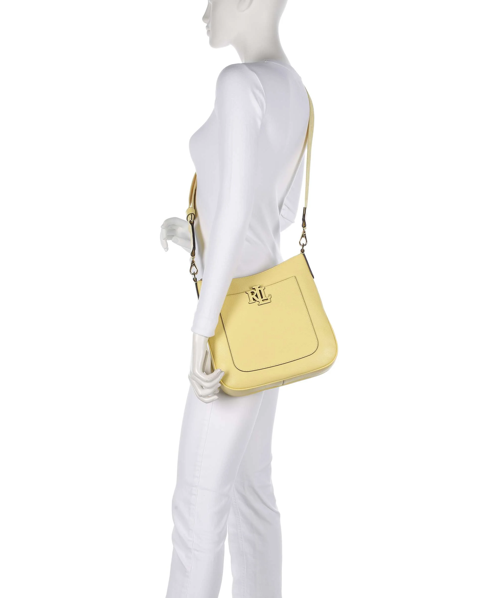 Lauren Ralph Lauren Cameryn 27 Crossbody tas lemon sorbet - Image 3