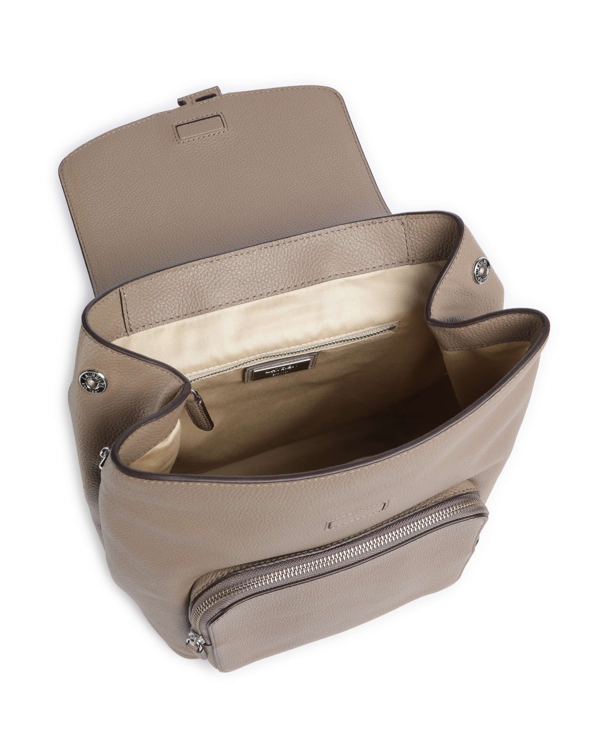 Lauren Ralph Lauren Cameryn Medium Rugzak taupe brown - Image 5