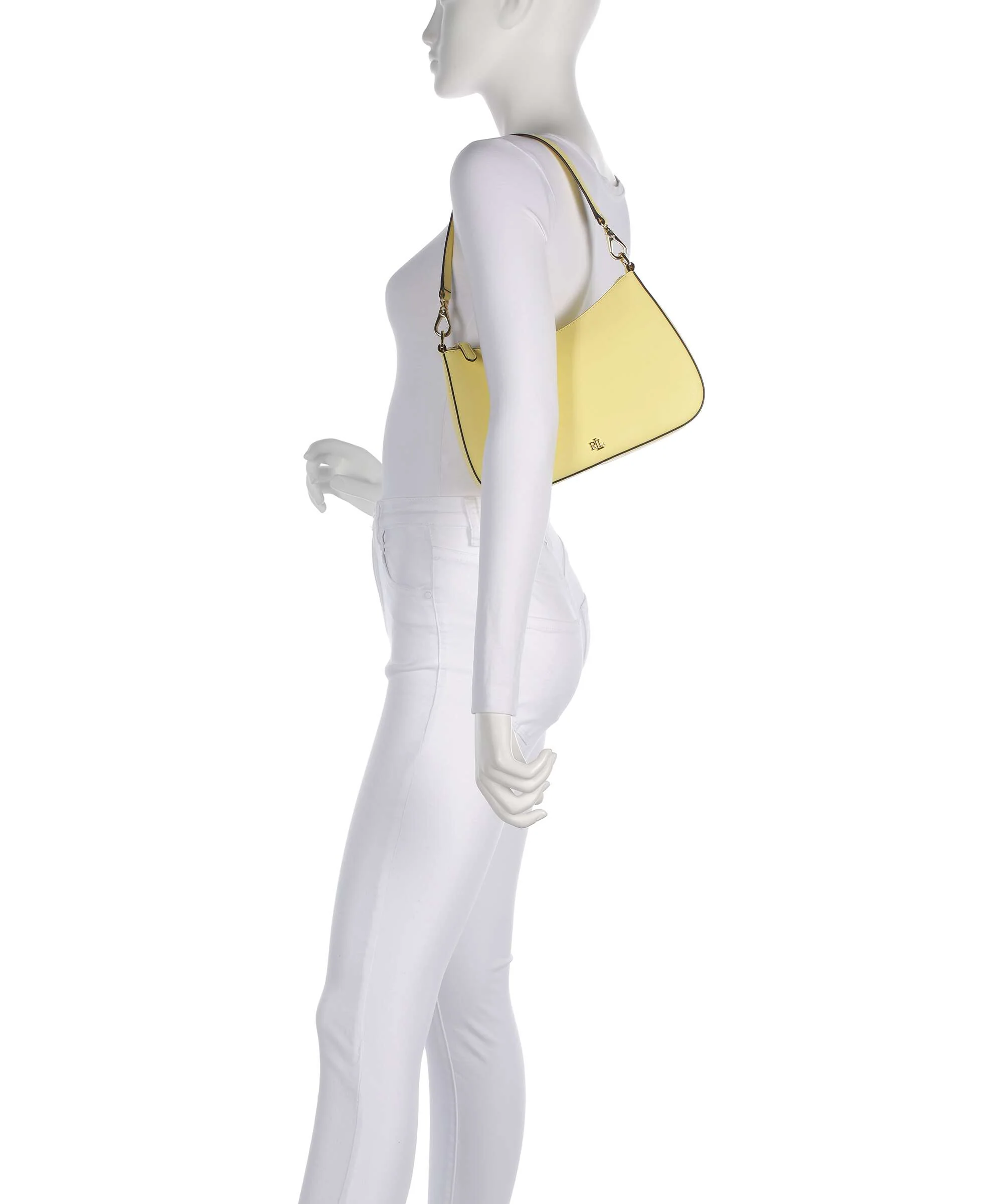 Lauren Ralph Lauren Danni 26 Schoudertas lemon sorbet - Image 3
