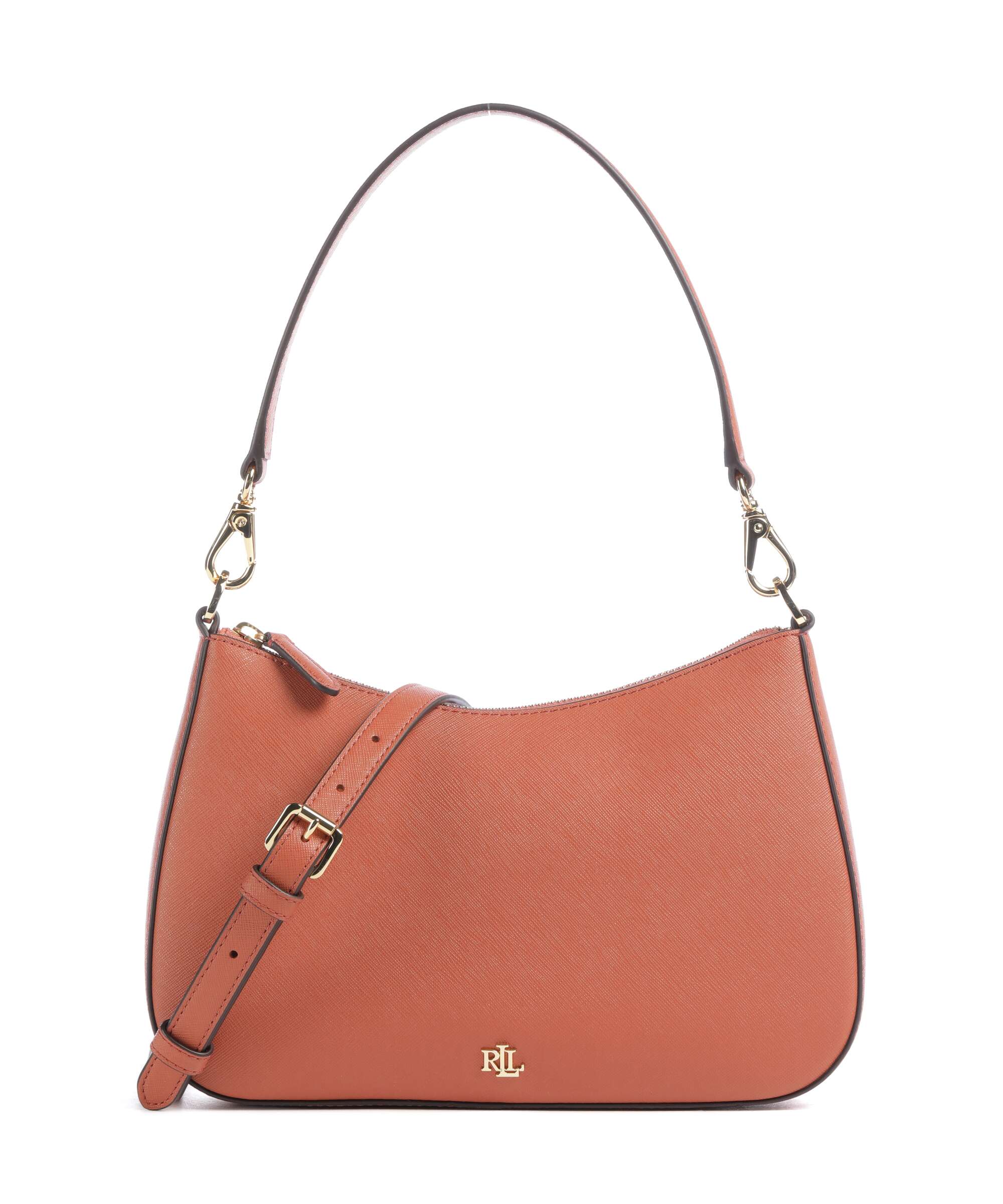 Lauren Ralph Lauren Danni 26 Schoudertas red terracotta