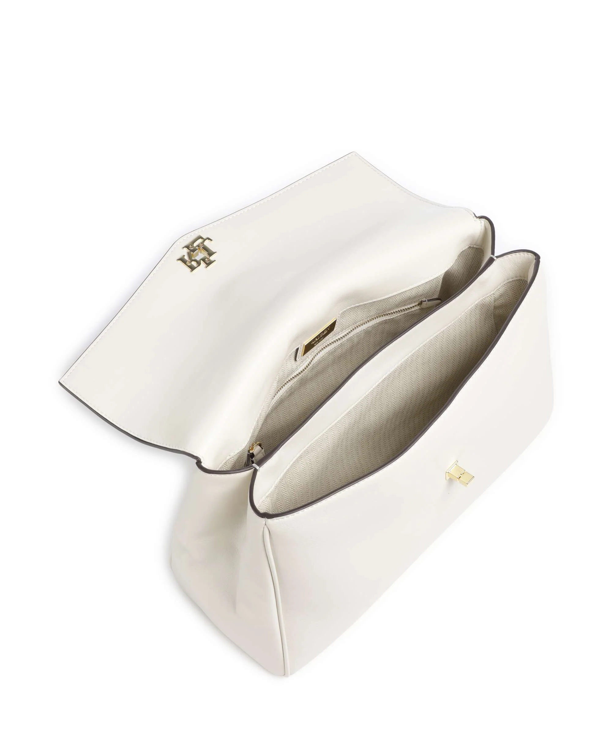 Lauren Ralph Lauren Farrah Medium Handtas soft white - Image 6