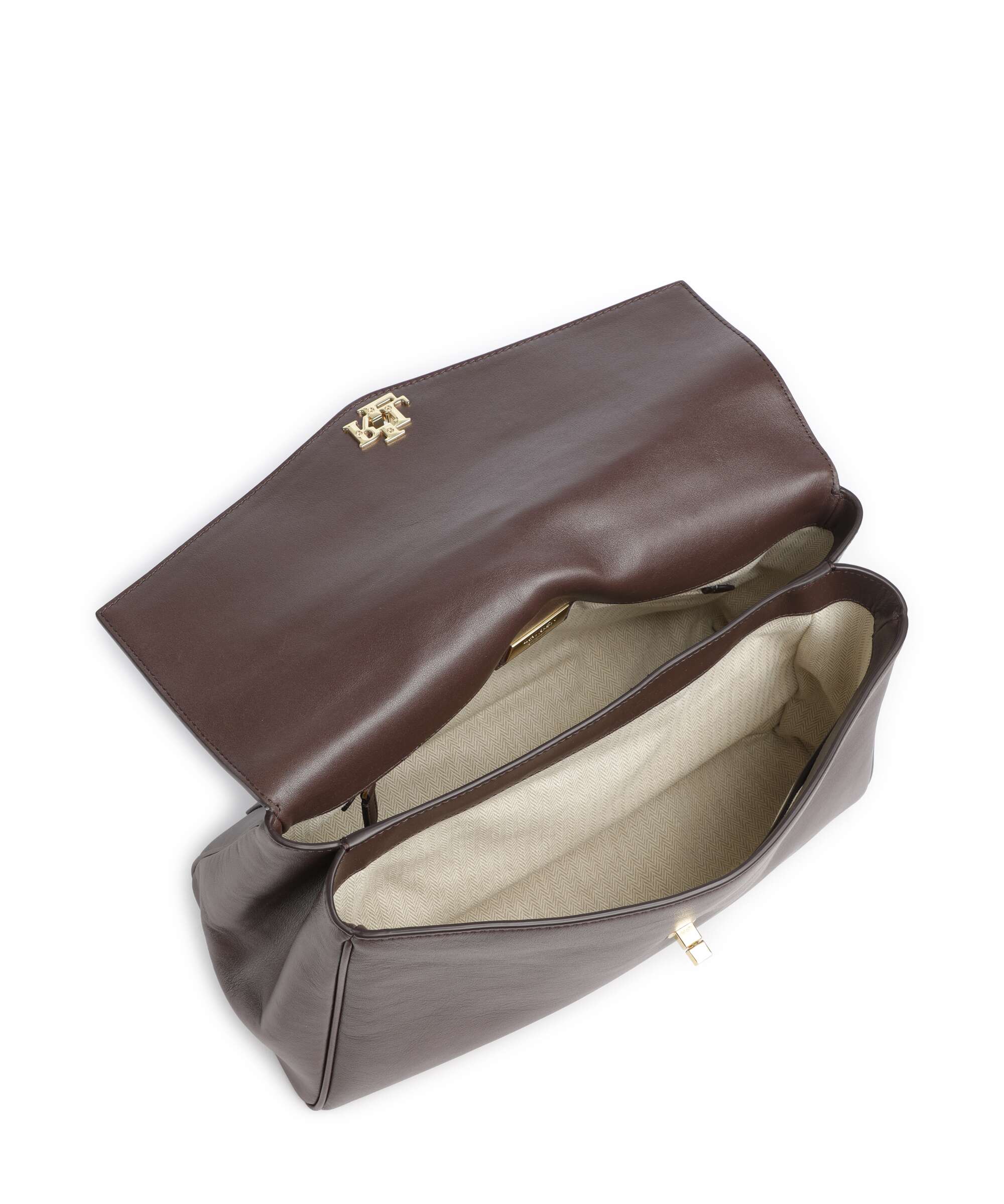Lauren Ralph Lauren Farrah Medium Handtas chestnut brown - Image 6